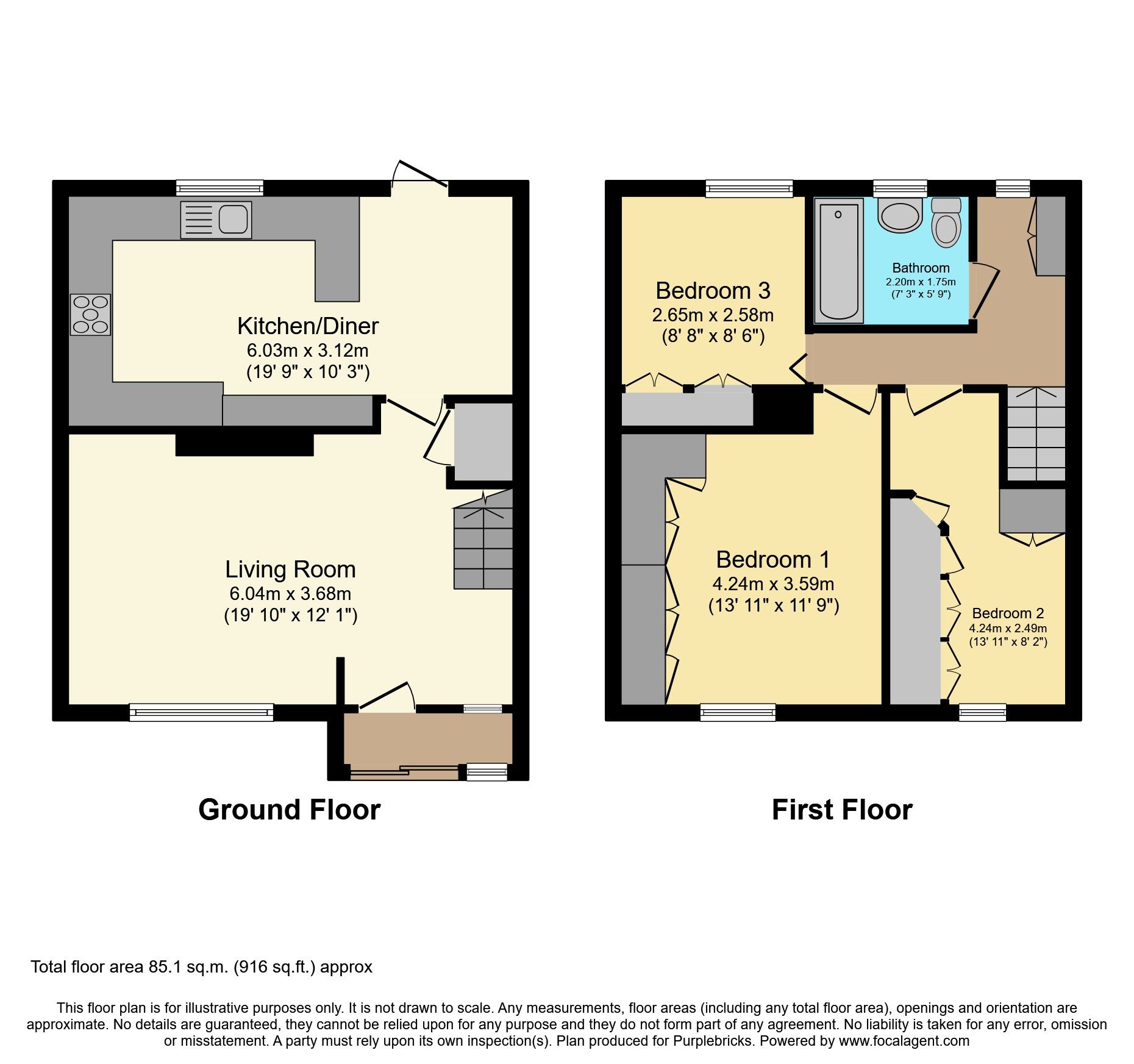 3 bed terraced house for sale in Daventry Road, Romford RM3 Zoopla