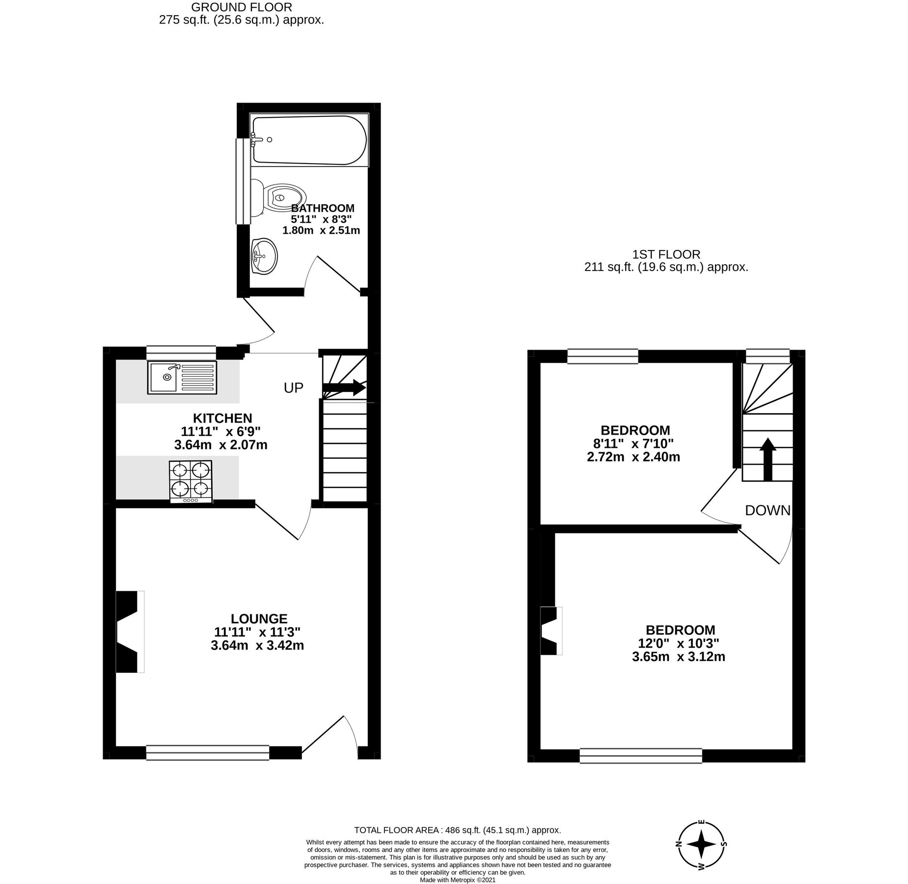 2 bed terraced house for sale in The Hill, Wheathampstead, St. Albans