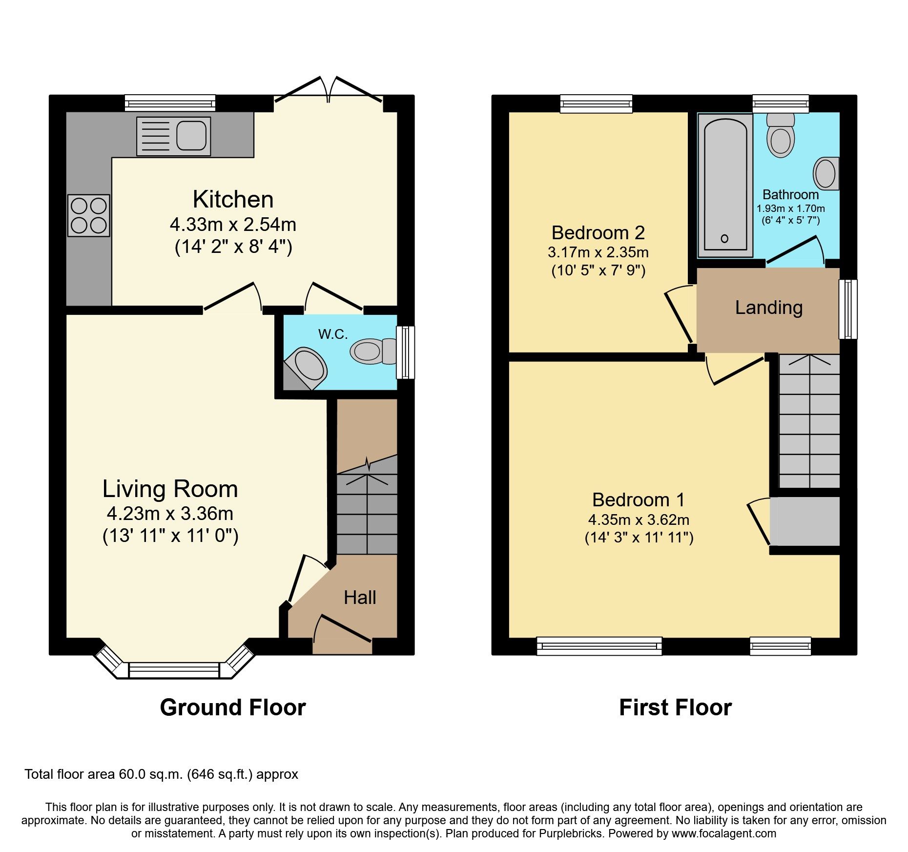 2 bed terraced house for sale in Netherhouse Close, Birmingham B44 Zoopla