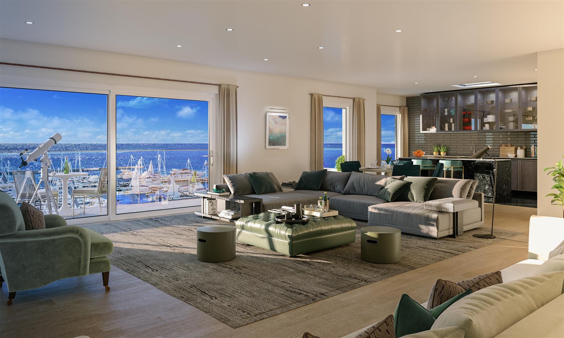 Four Bed Penthouse Apartment, The Moorings, Edinburgh EH5