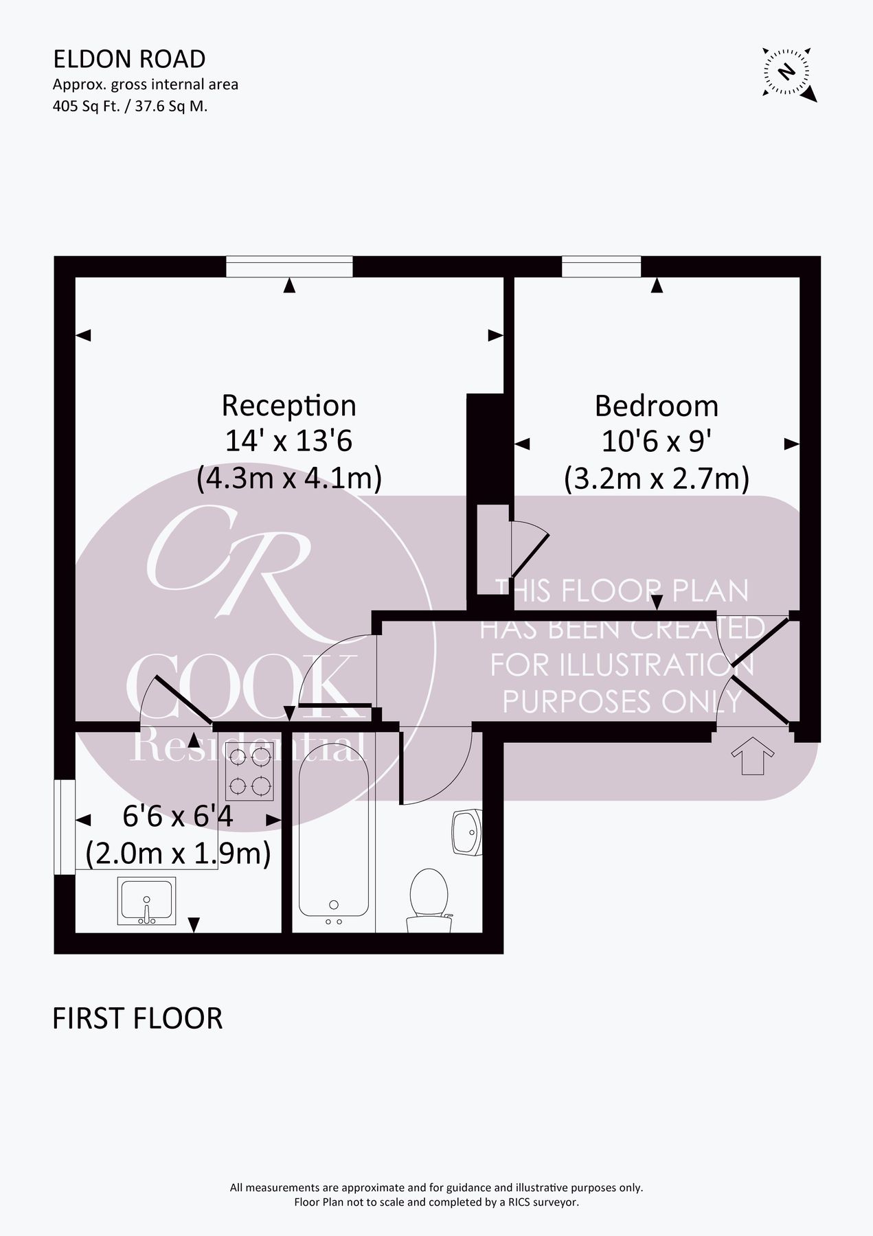 1 bed flat for sale in Eldon Road, Cheltenham GL52 Zoopla