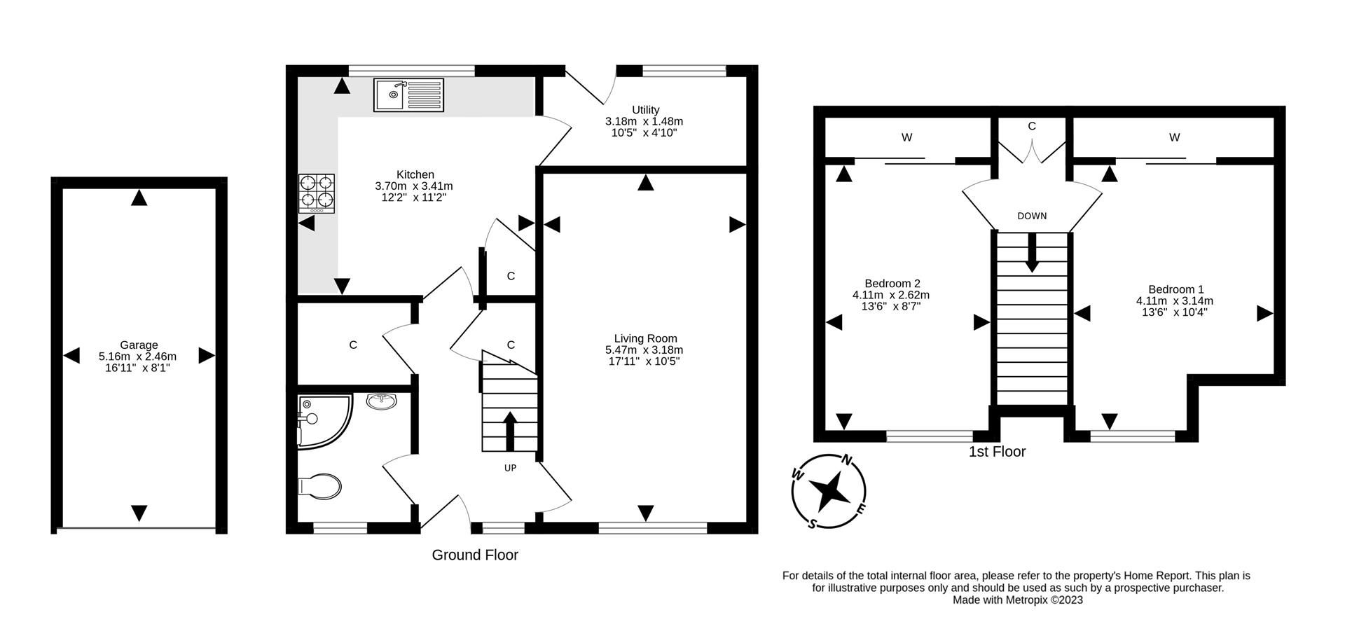 2 bed semidetached house for sale in 9 The Avenue, Lochgelly KY5 Zoopla