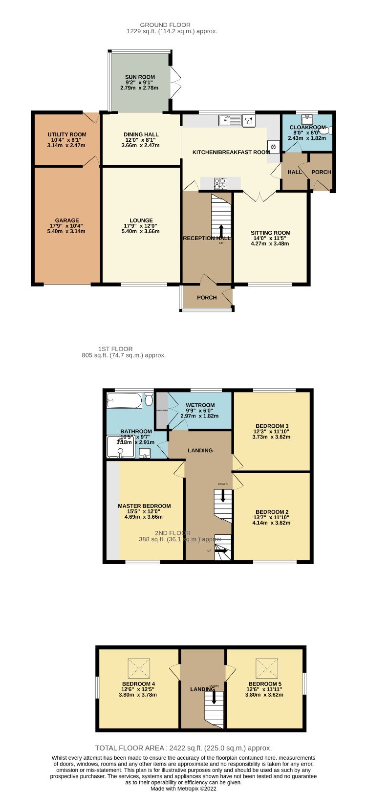 5 bed detached house for sale in Station Road, Llanrug, Caernarfon LL55