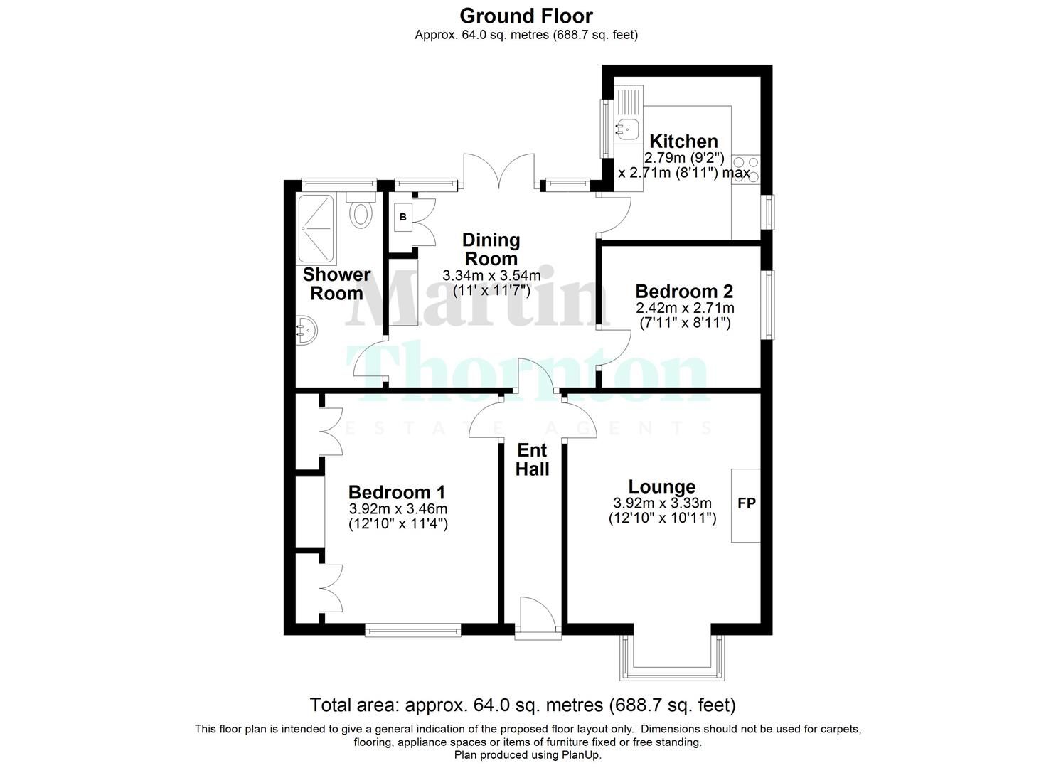 2 bed semidetached bungalow for sale in Lincroft Avenue, Dalton