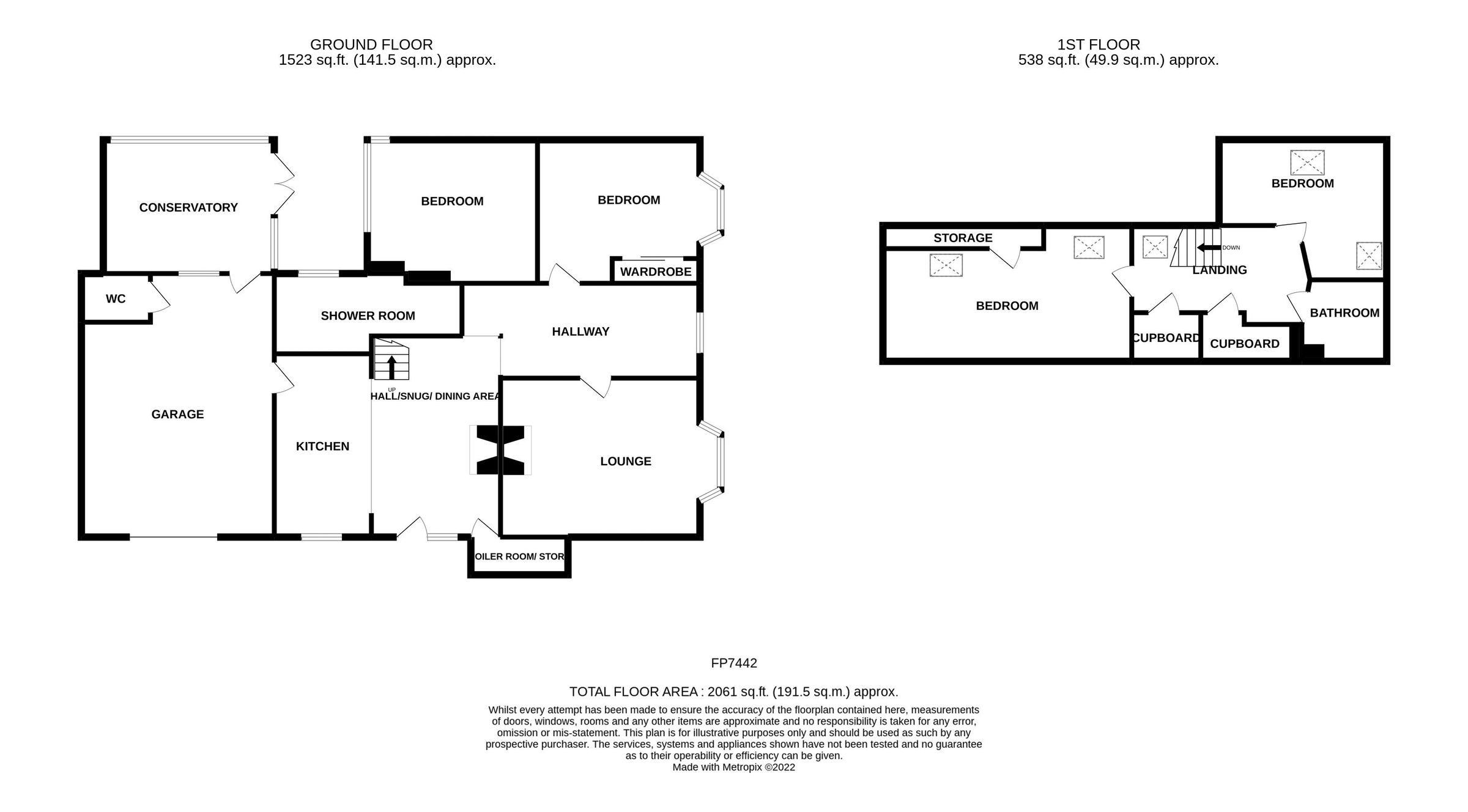 4 bed detached bungalow for sale in Cedar Grove, Tan Y Bryn Road, Rhos