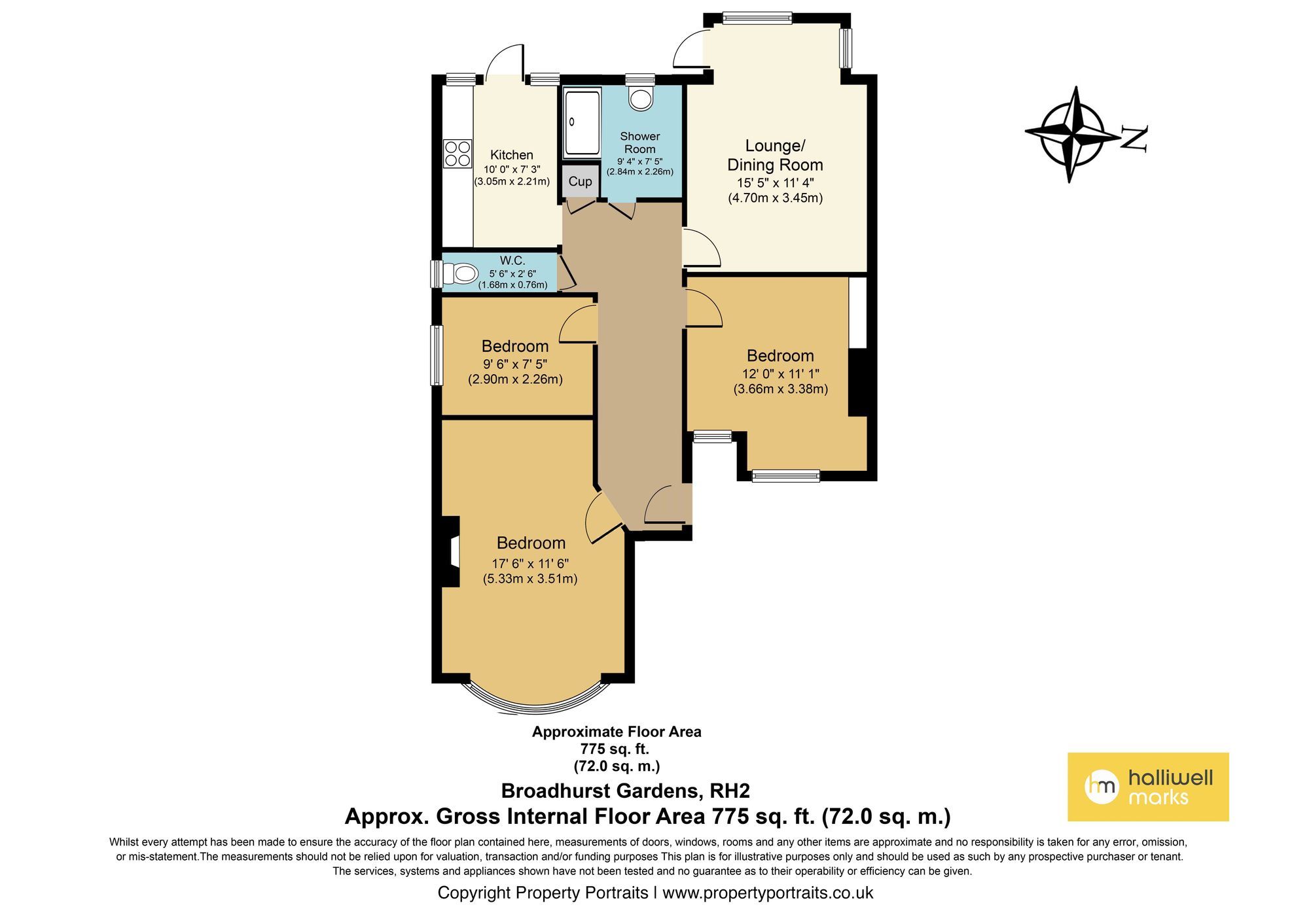 3 bed semidetached bungalow for sale in Broadhurst Gardens, Reigate
