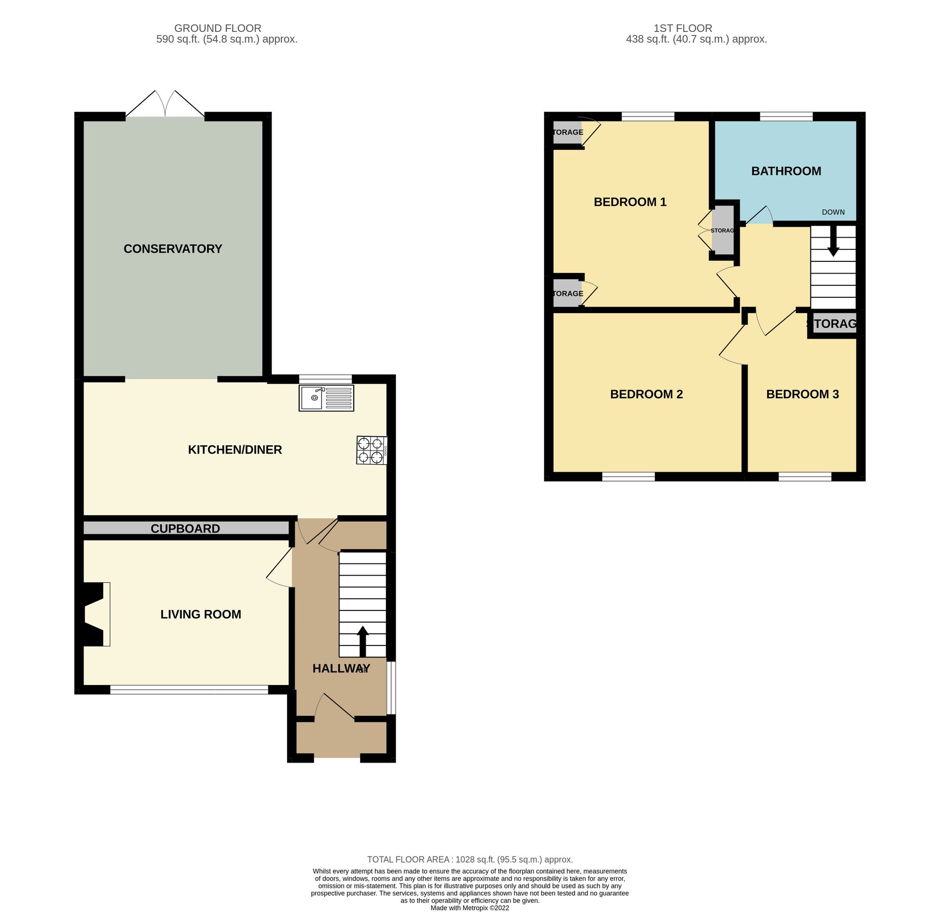 3 bed semidetached house for sale in Roestock Gardens, Colney Heath