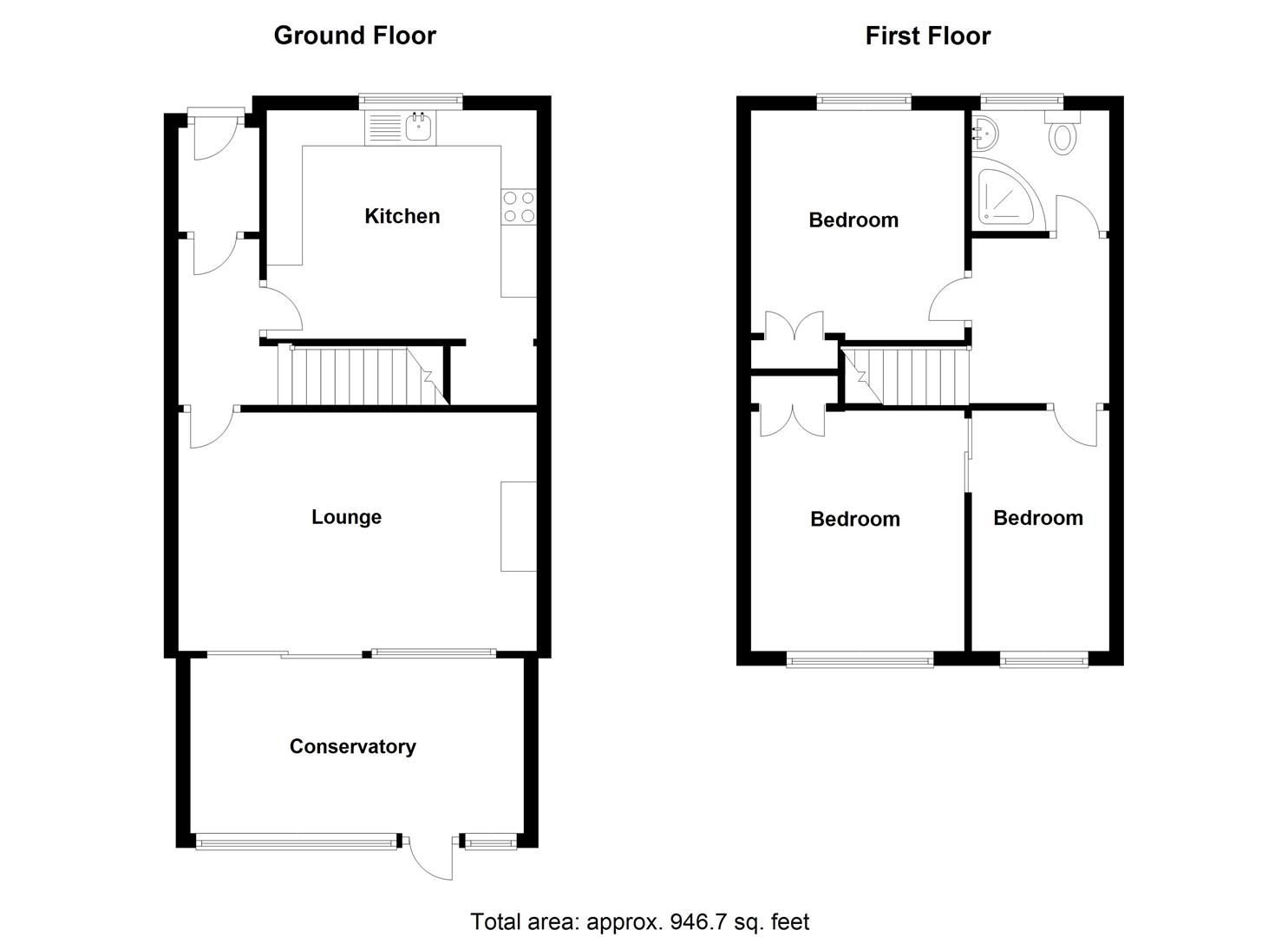 3 bed terraced house for sale in Hillary Road, Penenden Heath
