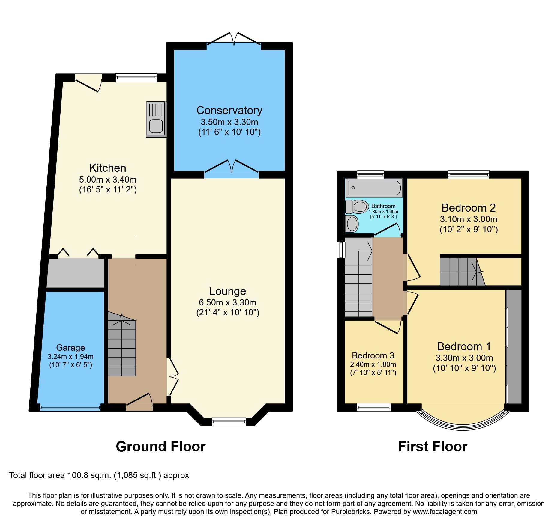 3 bed semidetached house for sale in Baker Street, Tipton DY4 Zoopla