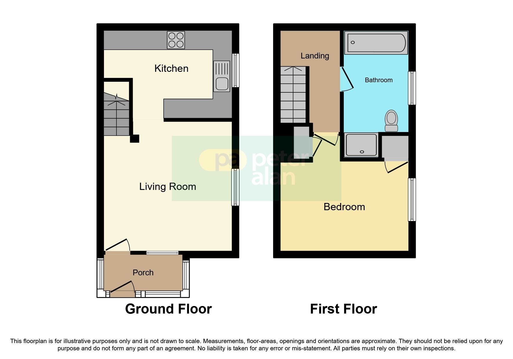 1 bed terraced house for sale in Butchers Cottages, Maesycwmmer