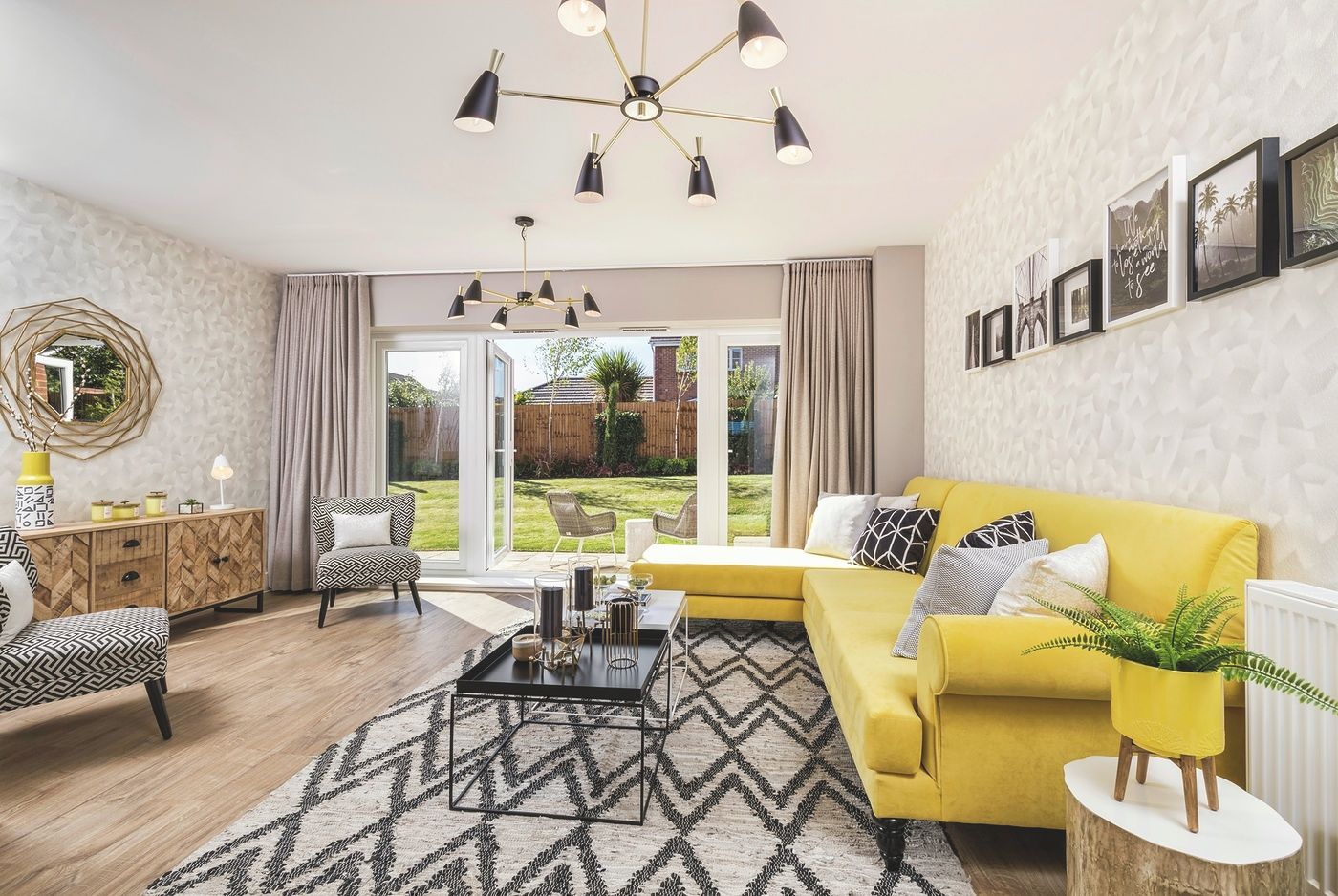 New home, 3 bed terraced house for sale in De Burgh Gardens, Tadworth