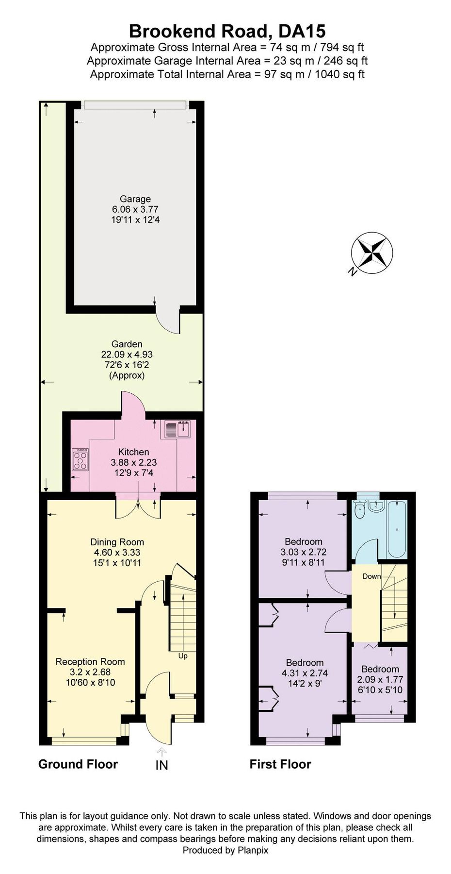 3 bed terraced house for sale in Brookend Road, Sidcup DA15 Zoopla