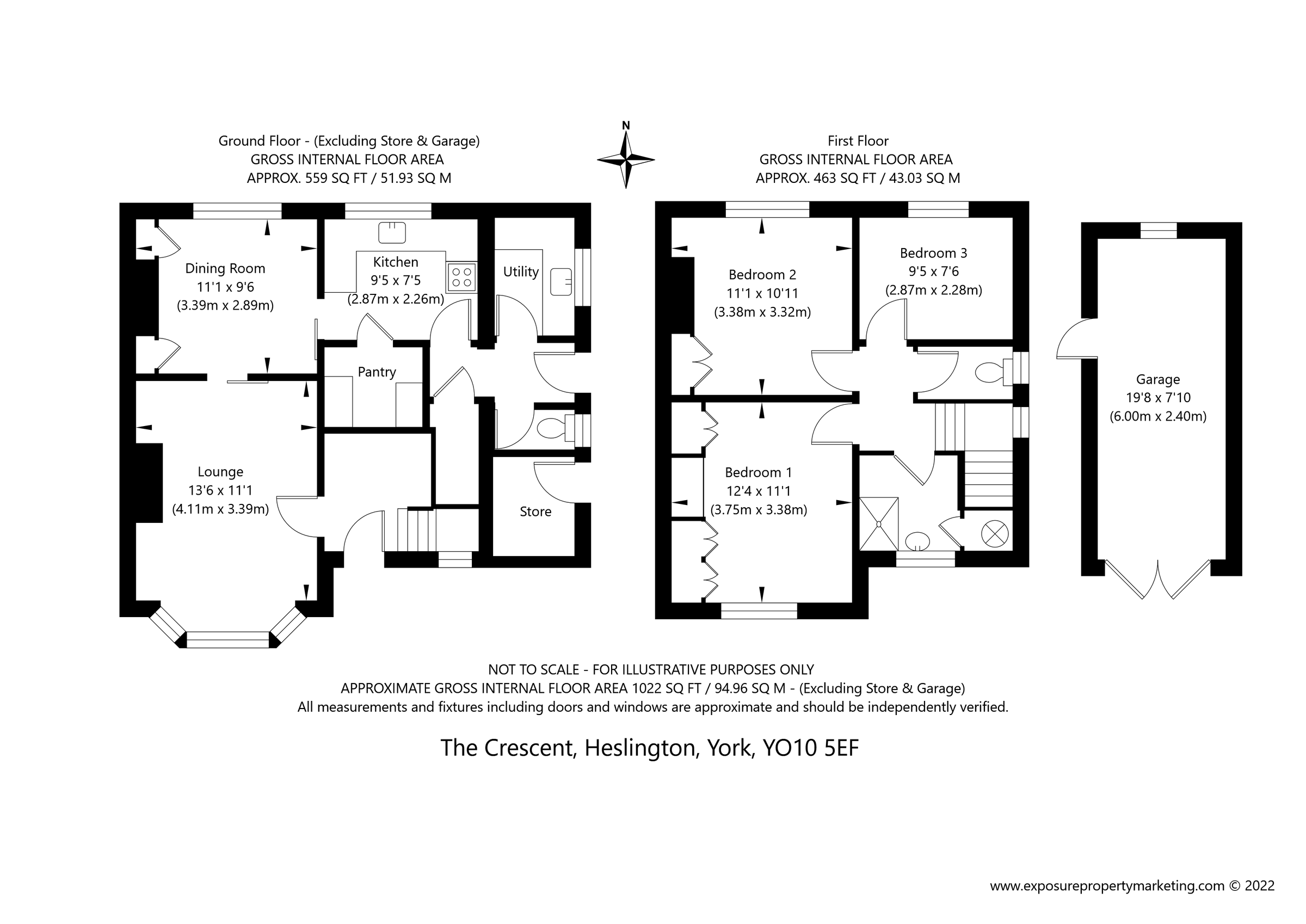 3 bed semidetached house for sale in The Crescent, Heslington, York