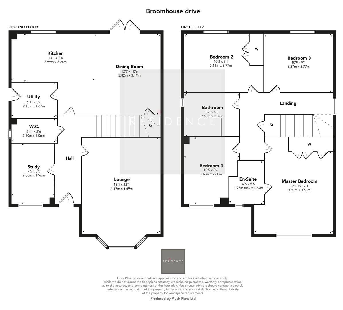 4 bed detached house for sale in Broomhouse Drive, Uddingston, Glasgow