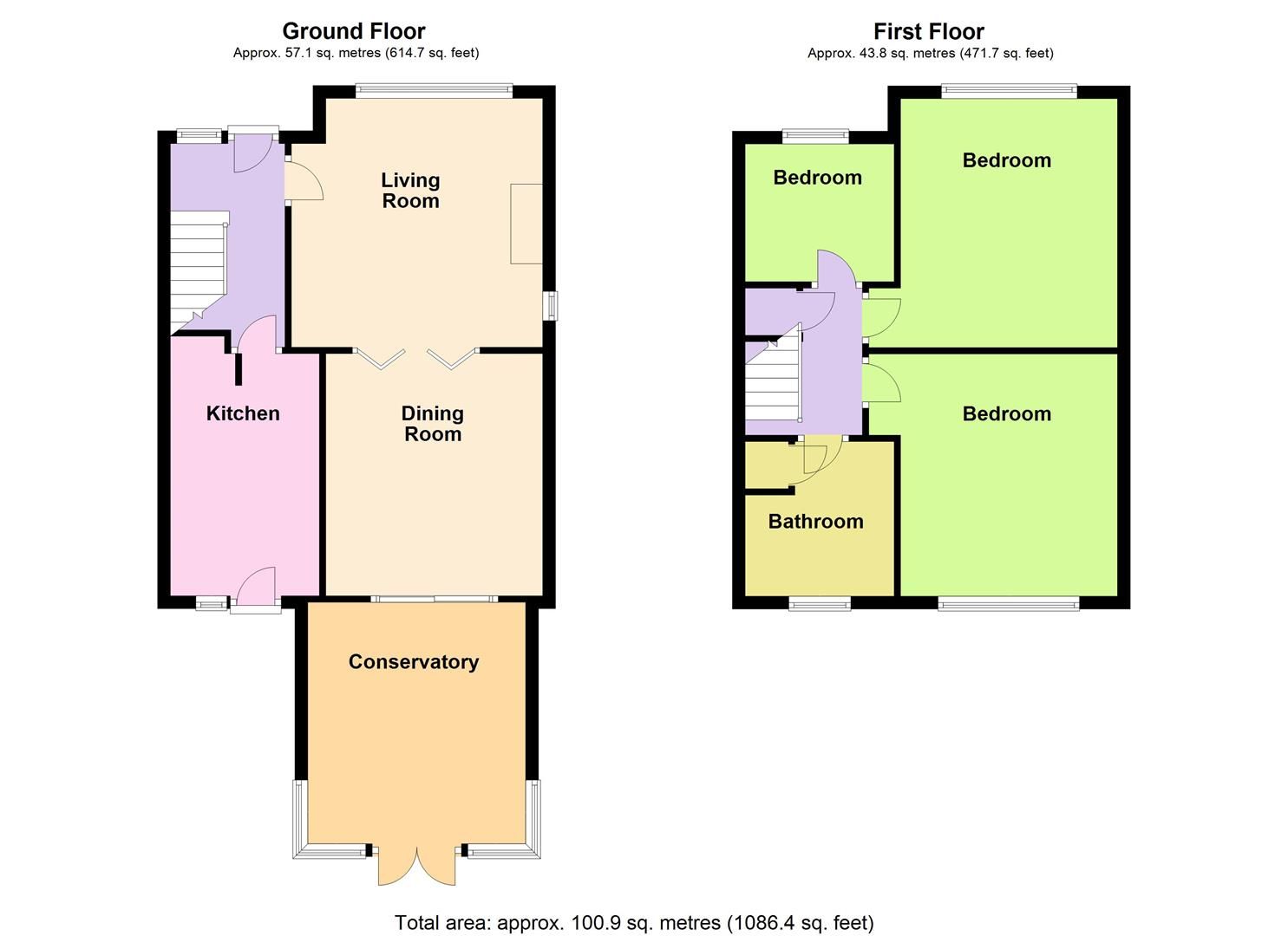 3 bed end terrace house for sale in Congreve Road, Broadwater, Worthing