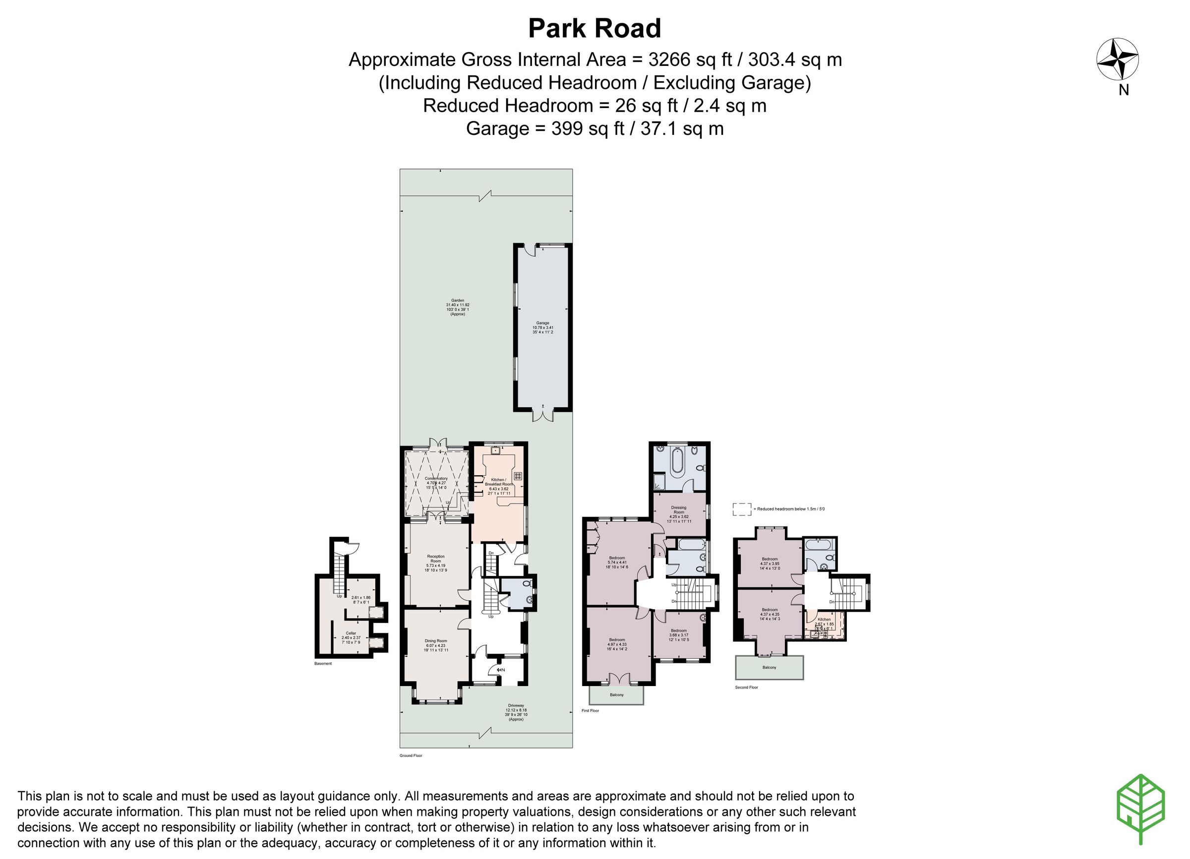 6 bed semidetached house for sale in Park Road, Hampton Hill, Hampton