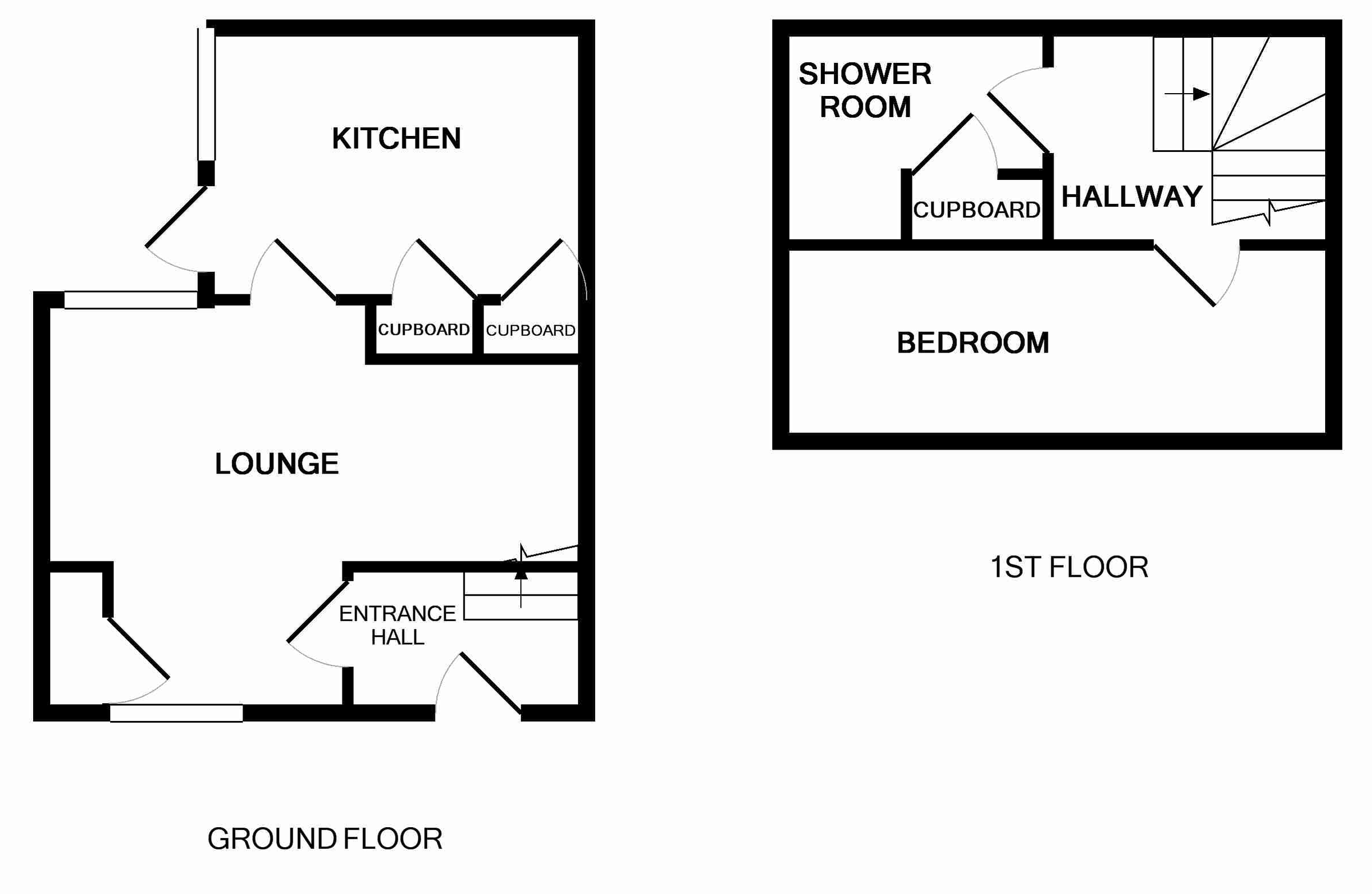 1 bed semidetached house to rent in 8 Great Stuart Street, Peterhead