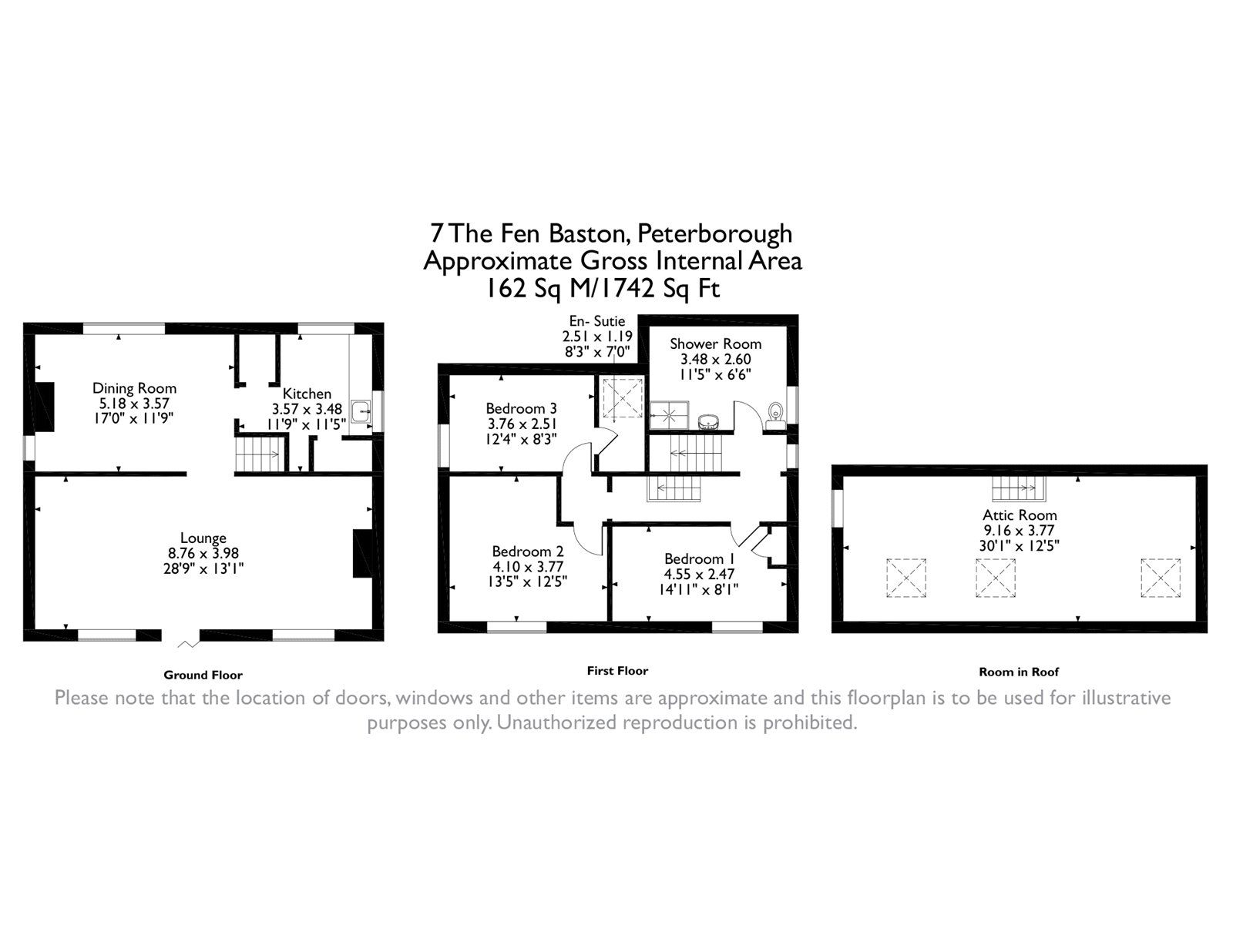 3 bed detached house for sale in The Fen, Baston, Peterborough