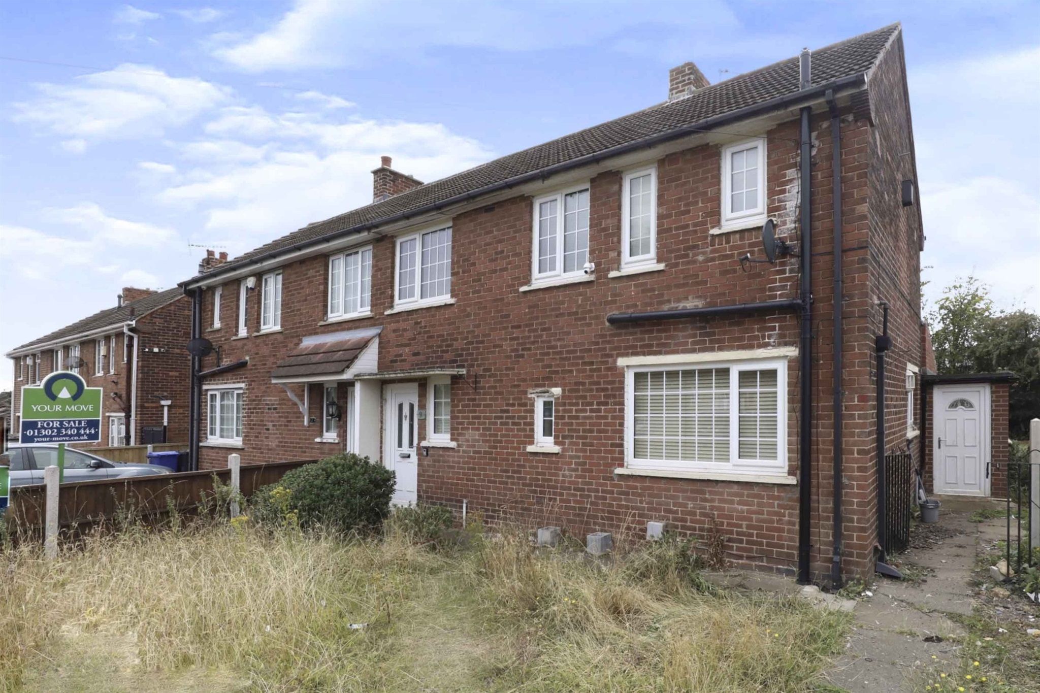 3 bed semidetached house for sale in Roberts Road, Edlington