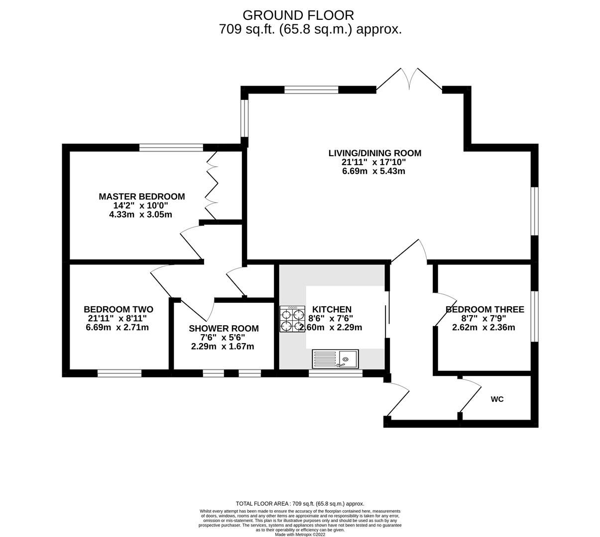 3 bed detached bungalow for sale in Lakeside, Newent GL18 Zoopla