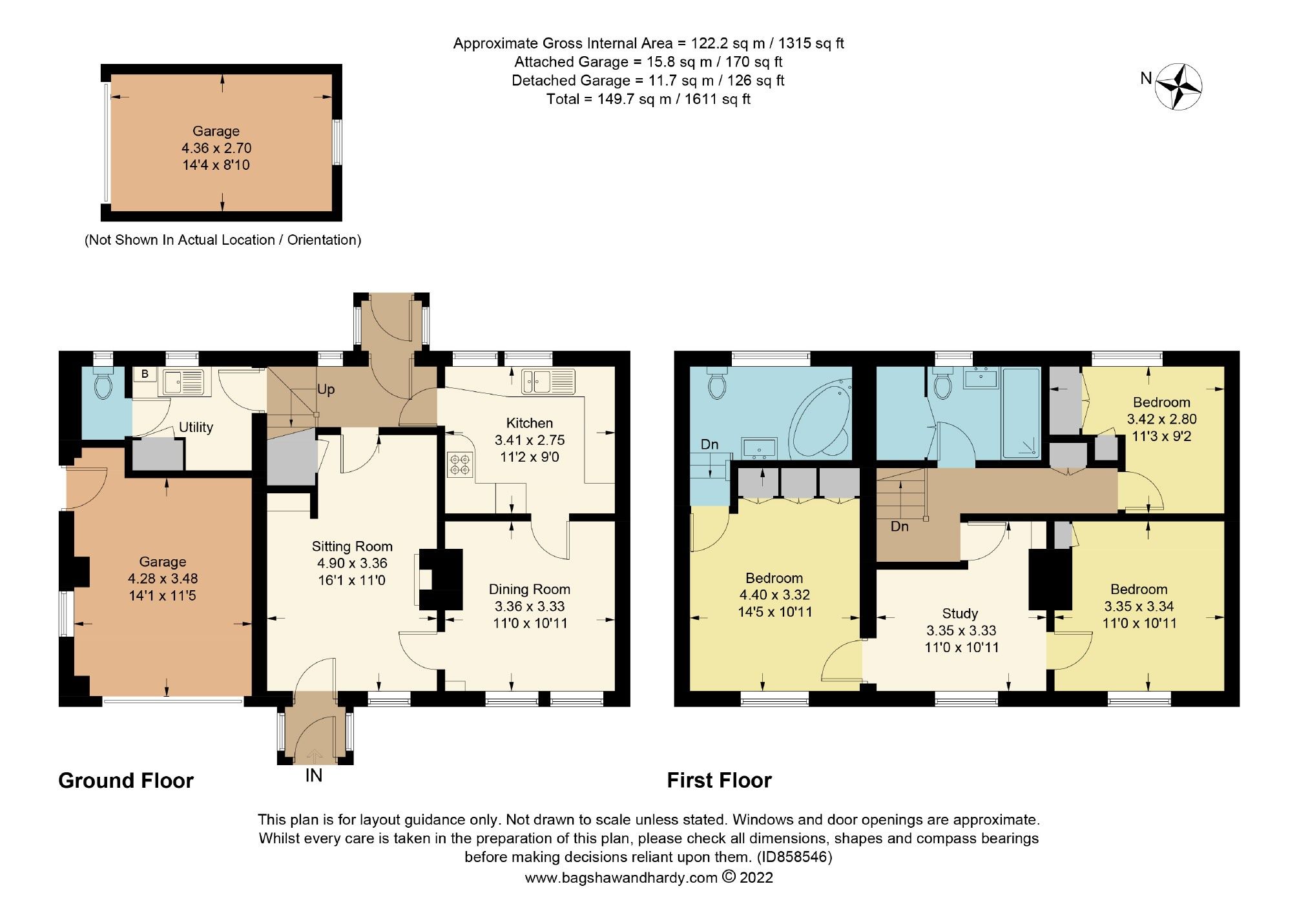 3 bed semidetached house for sale in Post Office Row, Limpsfield Chart
