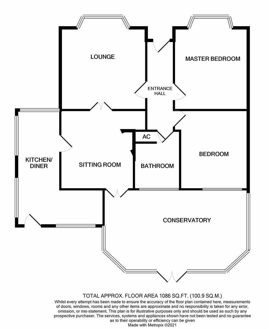 2 bed bungalow for sale in Repton Road, Hartshorne, Swadlincote DE11