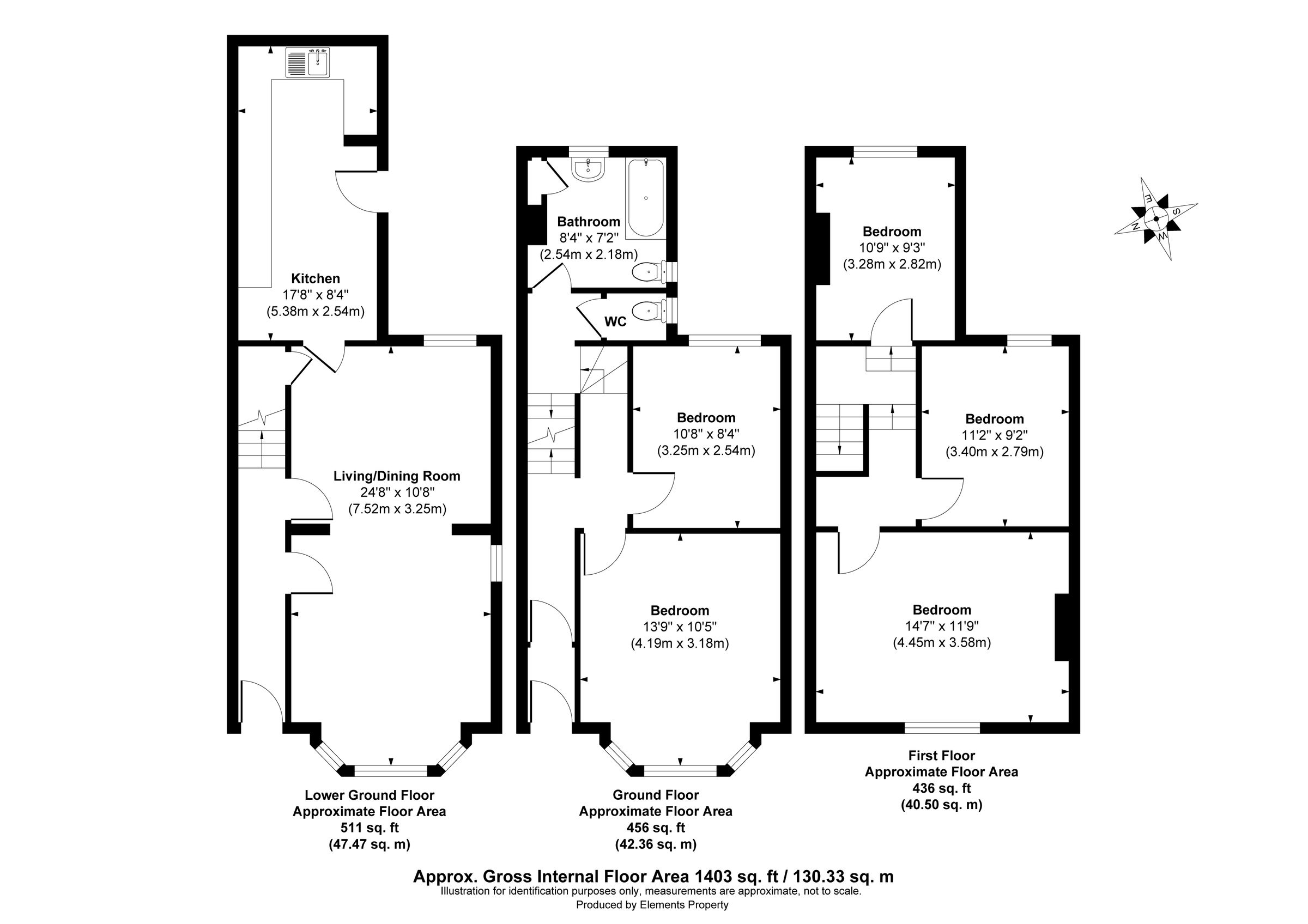 5 bed semidetached house for sale in Athelstan Road, Hastings TN35