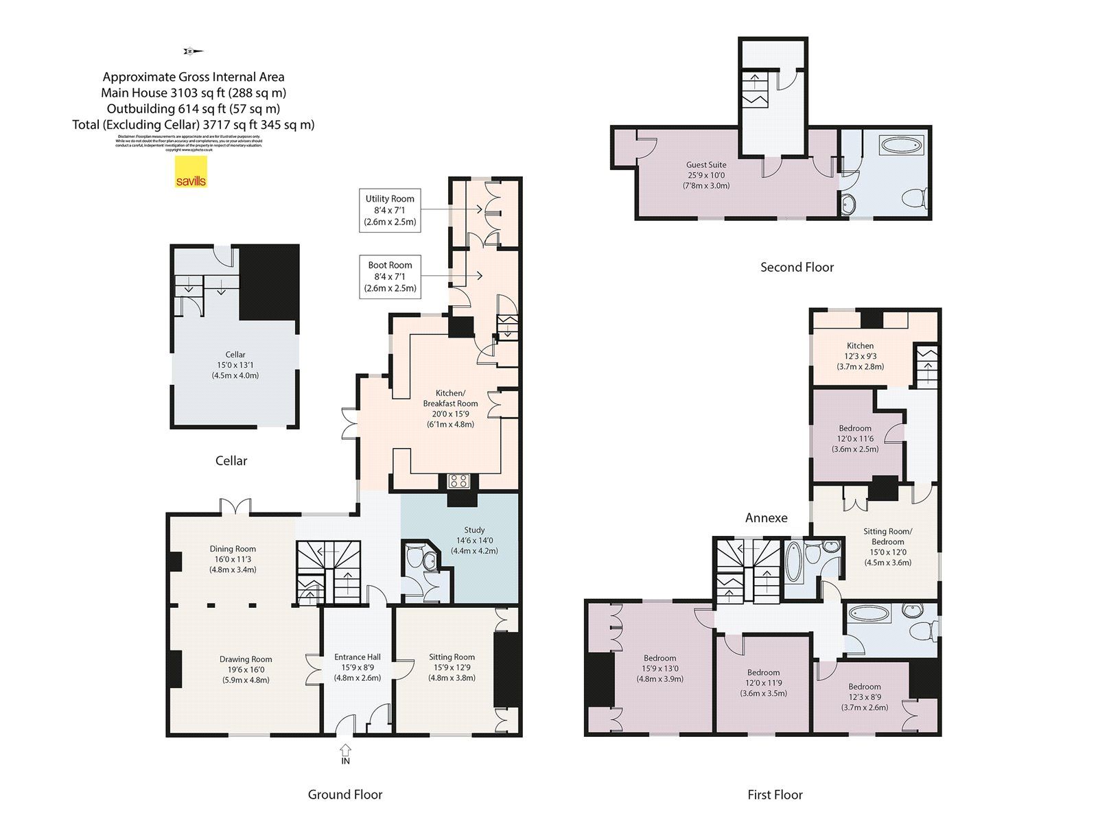 5 bed detached house for sale in High Street, Barkway, Royston