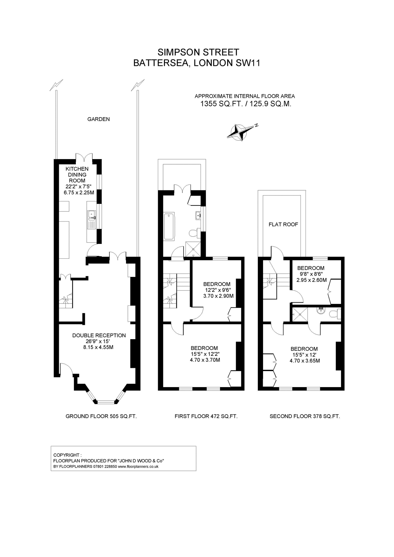 4 bed terraced house for sale in Simpson Street, London SW11 Zoopla