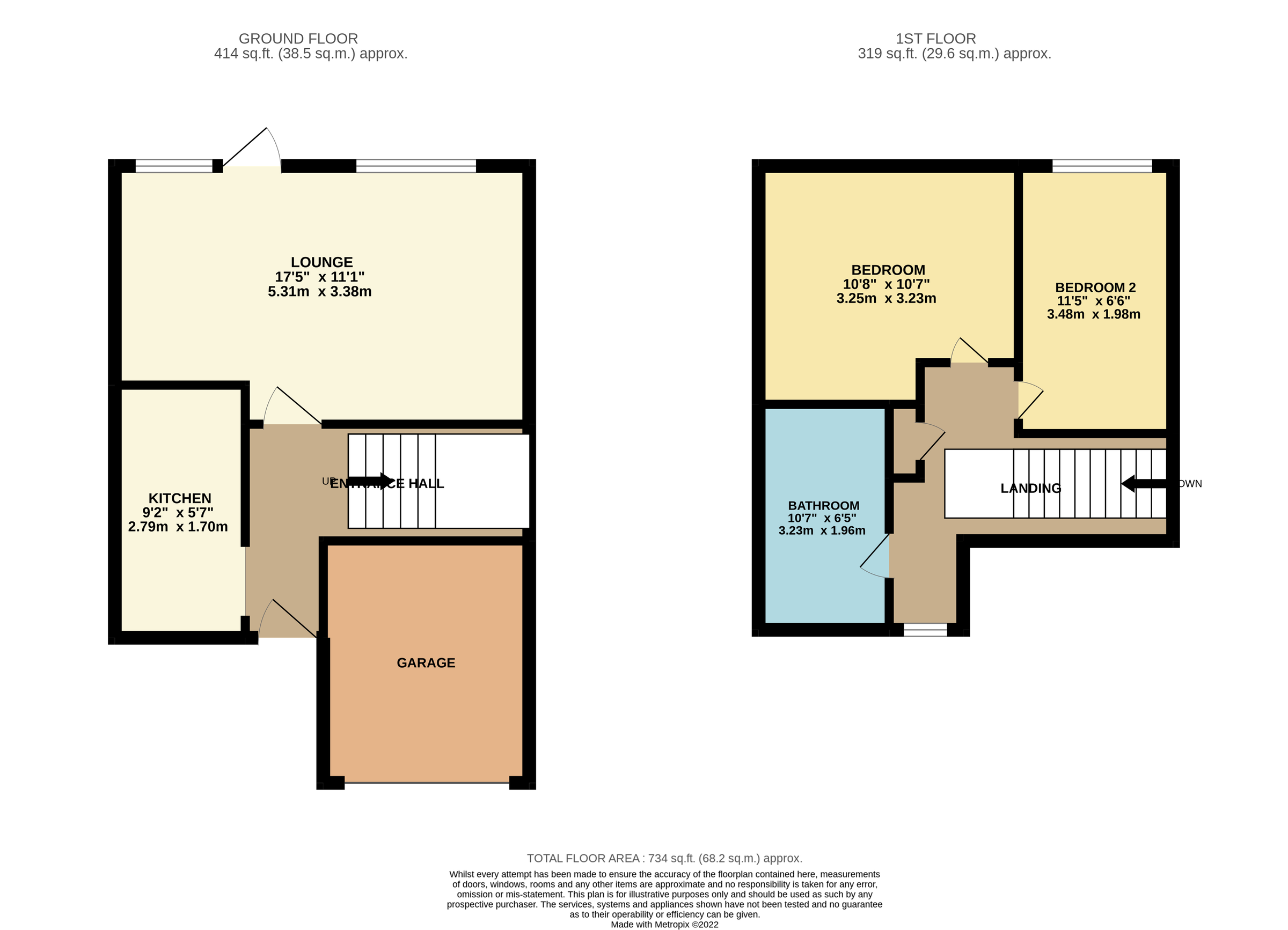 2 bed terraced house for sale in Harlestone Close, Luton LU3 Zoopla