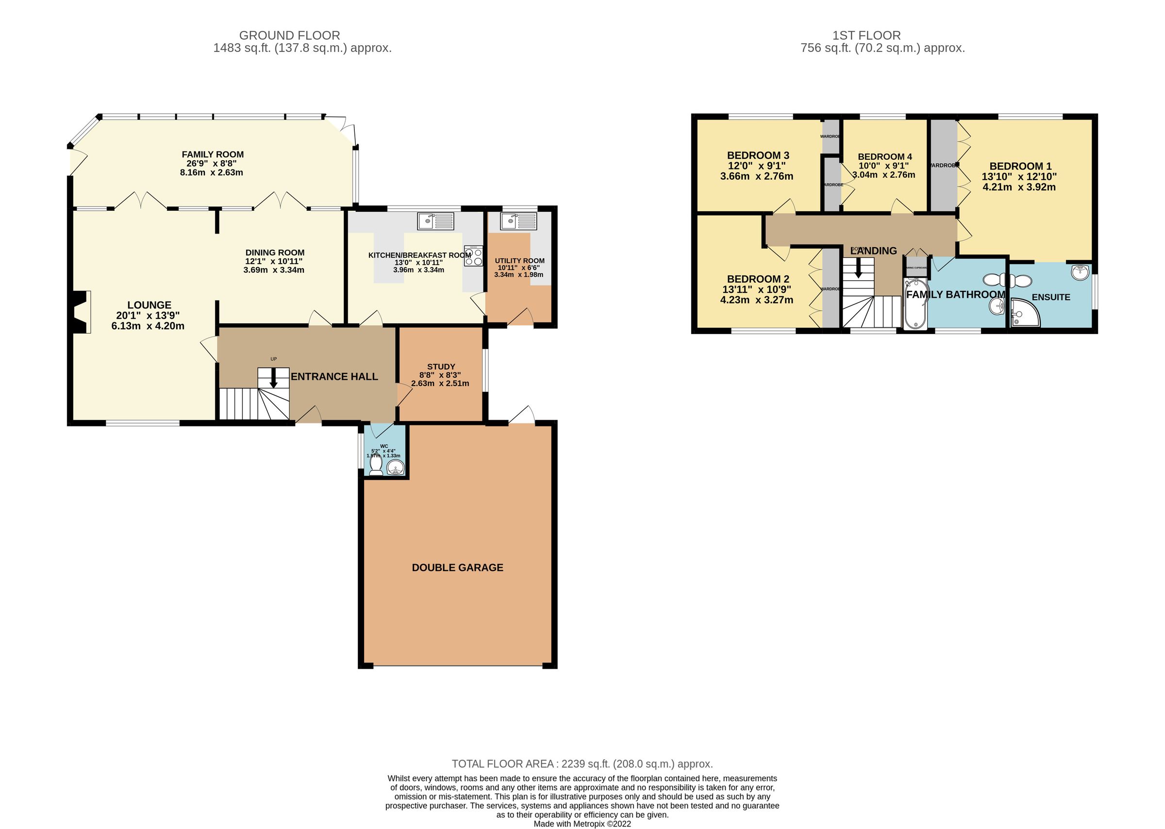 4 bed detached house for sale in Sutton Acres, Little Hallingbury