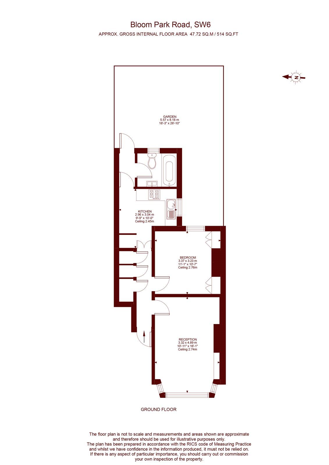 1 bed flat for sale in Bloom Park Road, London SW6 Zoopla