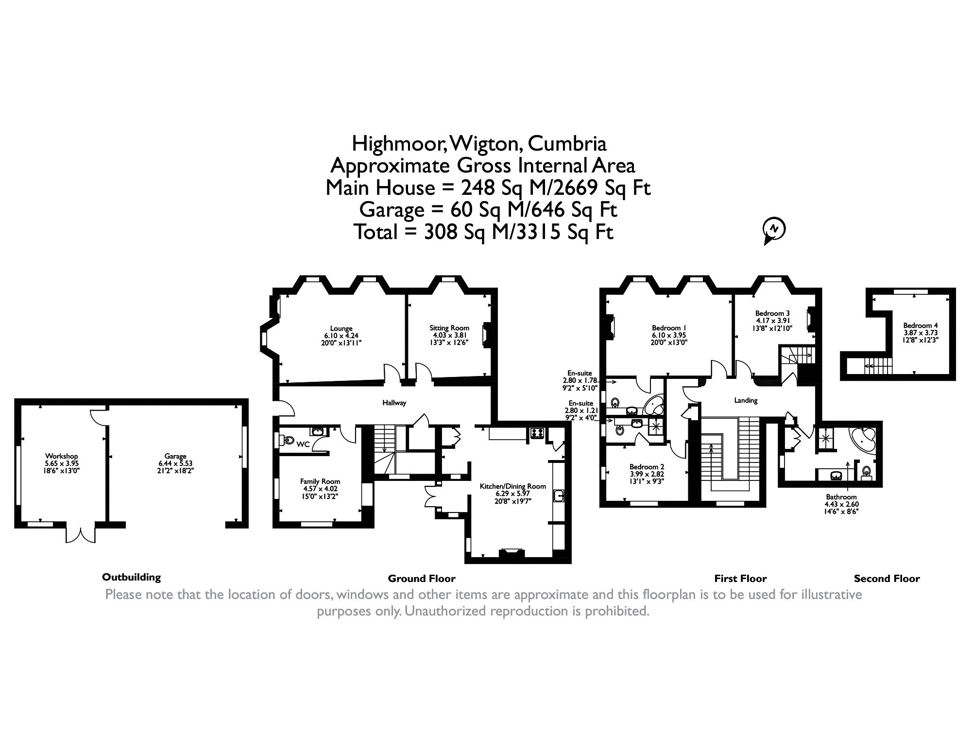 4 bed semidetached house for sale in Highmoor, Wigton, Cumbria CA7 Zoopla