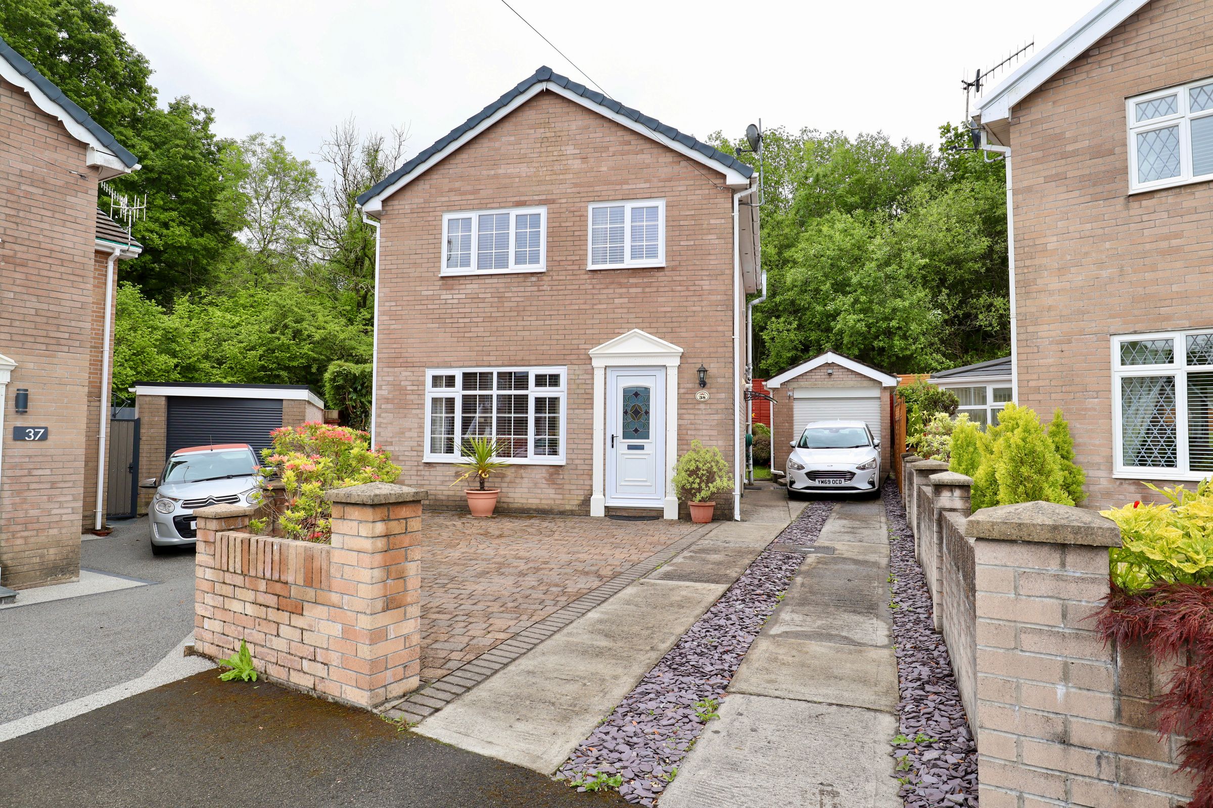 3 bed detached house for sale in Anthony Grove, Abercanaid, Merthyr