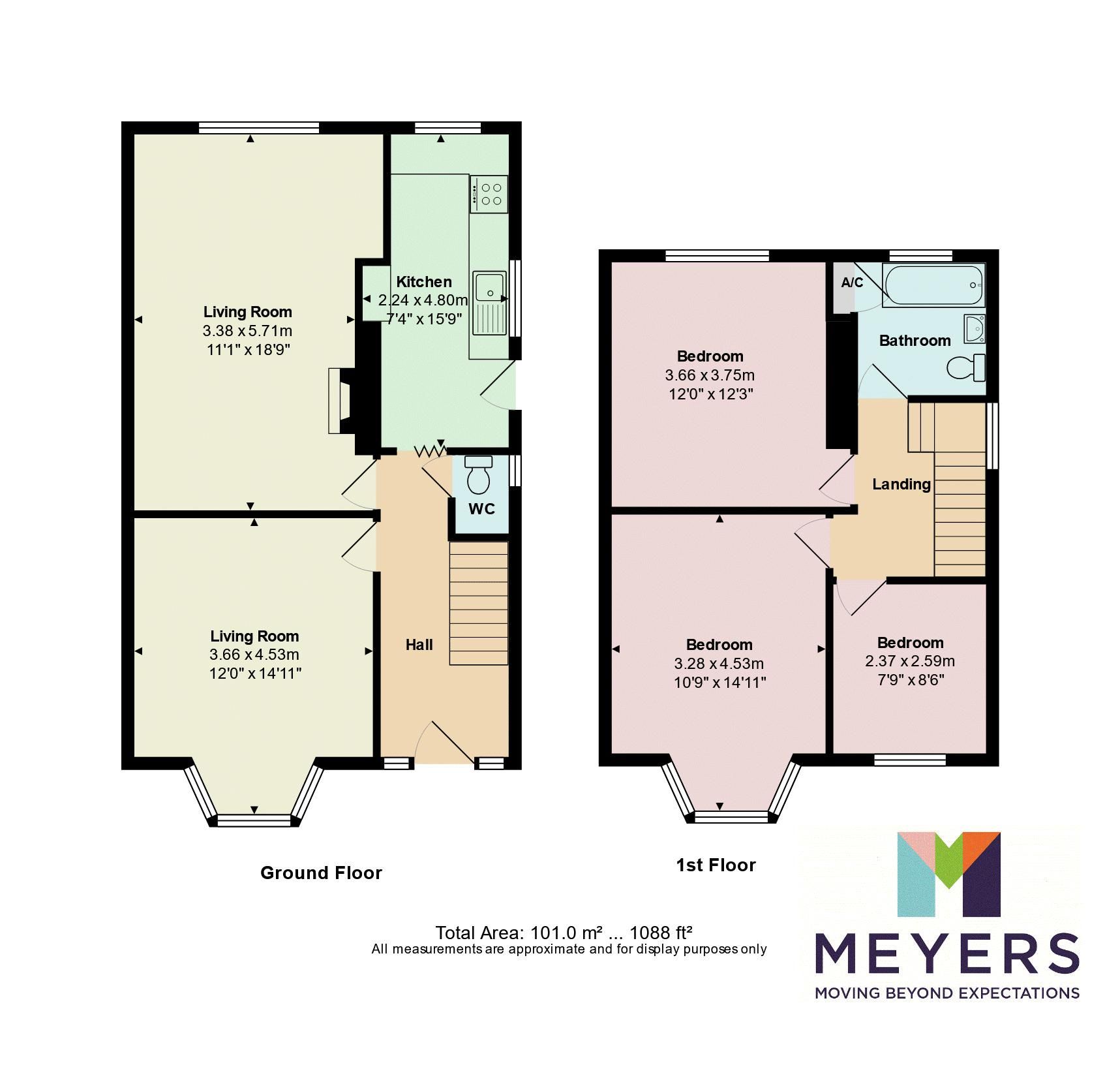 3 bed detached house for sale in Rutland Road, Bournemouth BH9 Zoopla