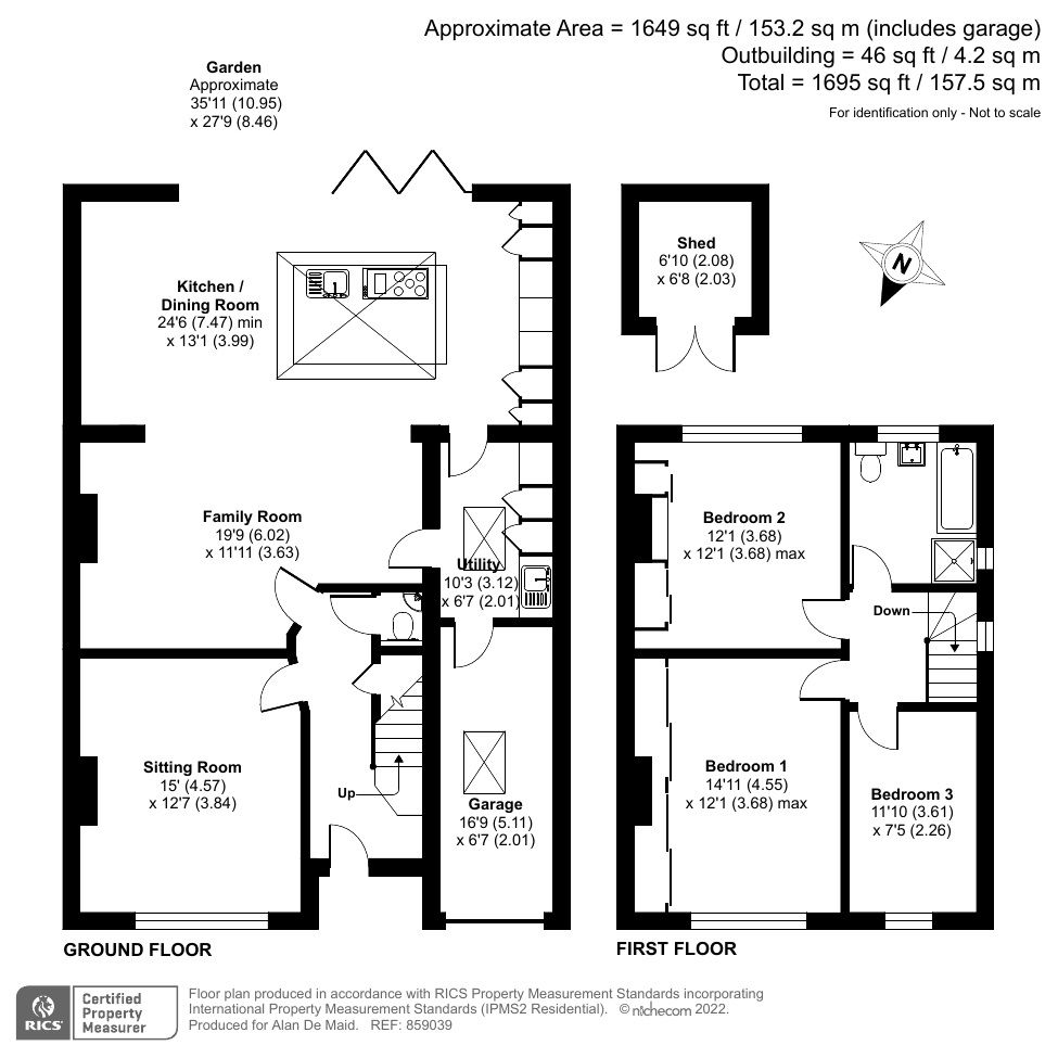 3 bed semidetached house for sale in Sandy Way, Shirley, Croydon CR0