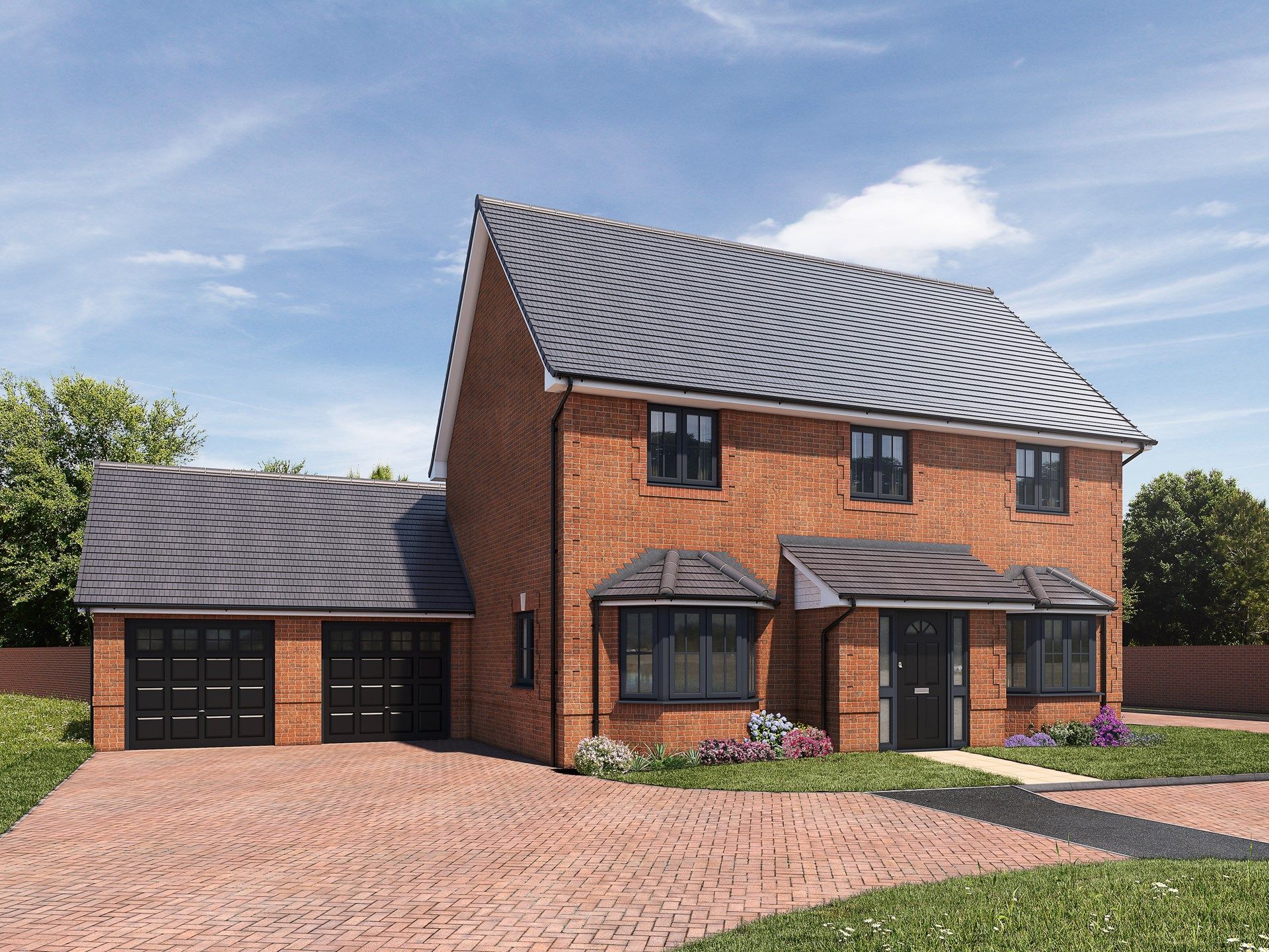 New home, 5 bed detached house for sale in "Lancaster Detached" at Sheerlands Road