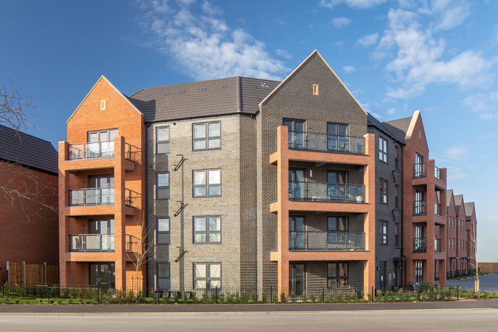 New home, 2 bed flat for sale in "Meadow Court" at Betony Meadow