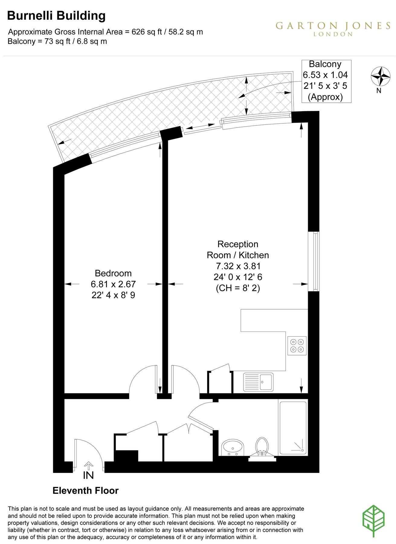 1 bed flat for sale in Burnelli Building, Chelsea Bridge Wharf, London SW11 Zoopla