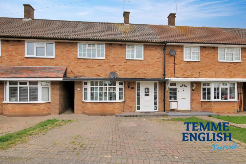 3 bed terraced house for sale in Abbotts Drive, Corringham, StanfordLe