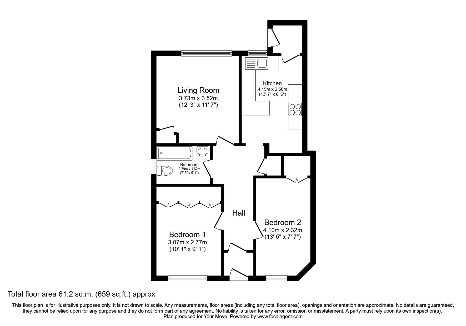 2 bed flat for sale in Pumpherston Road, Uphall Station, Livingston, West Lothian EH54 Zoopla