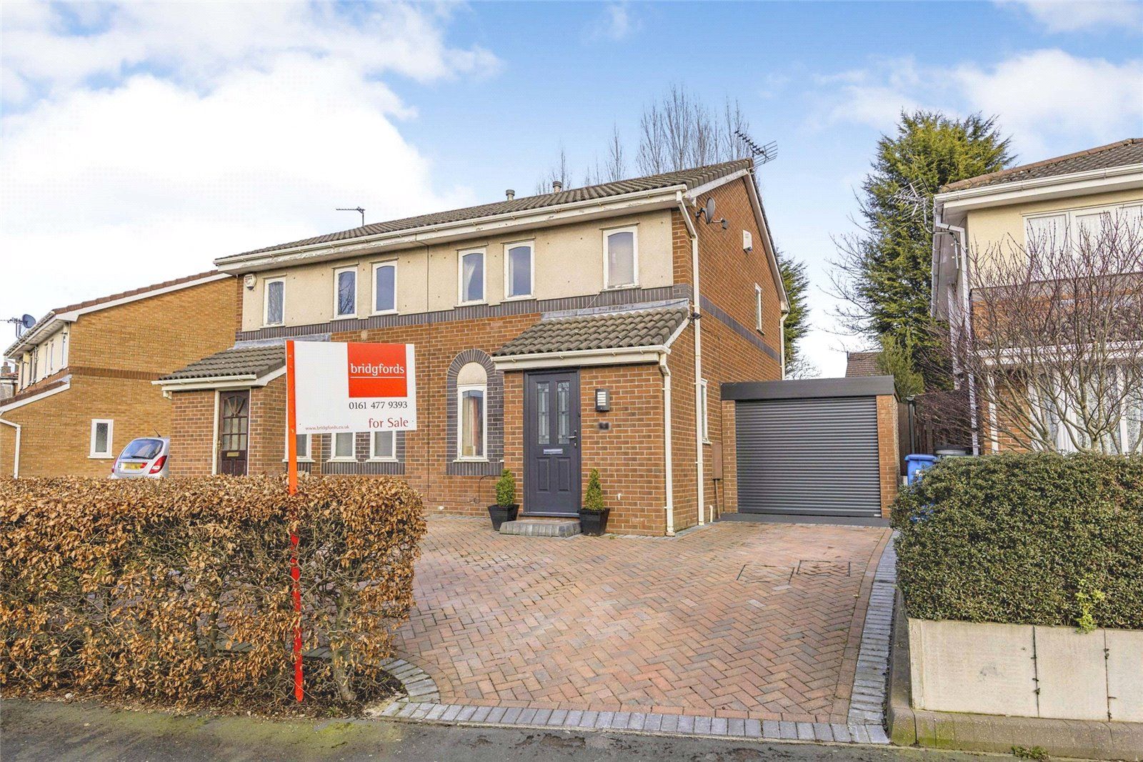 3 bed semidetached house for sale in Clover Avenue, Stockport, Greater