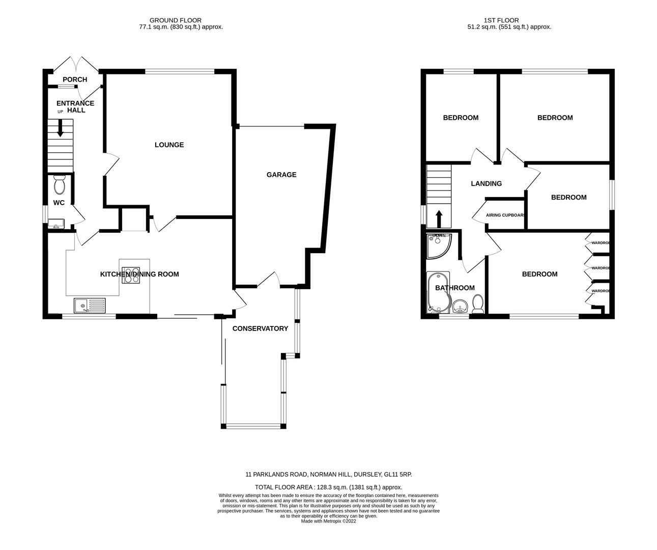 4 bed detached house for sale in Parkland Road, Norman Hill, Dursley