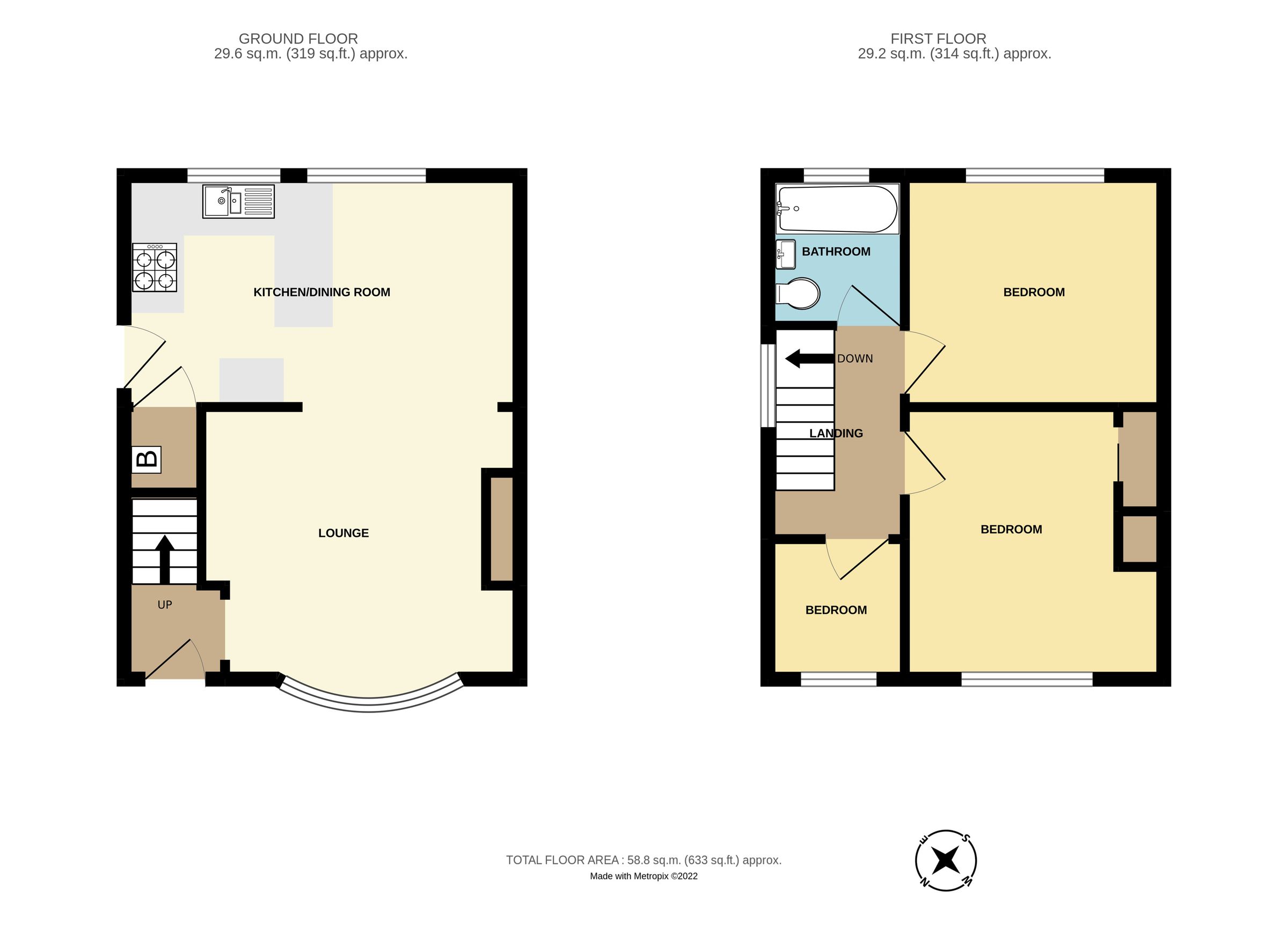 3 bed semidetached house for sale in Barton Avenue, Paignton TQ3 Zoopla