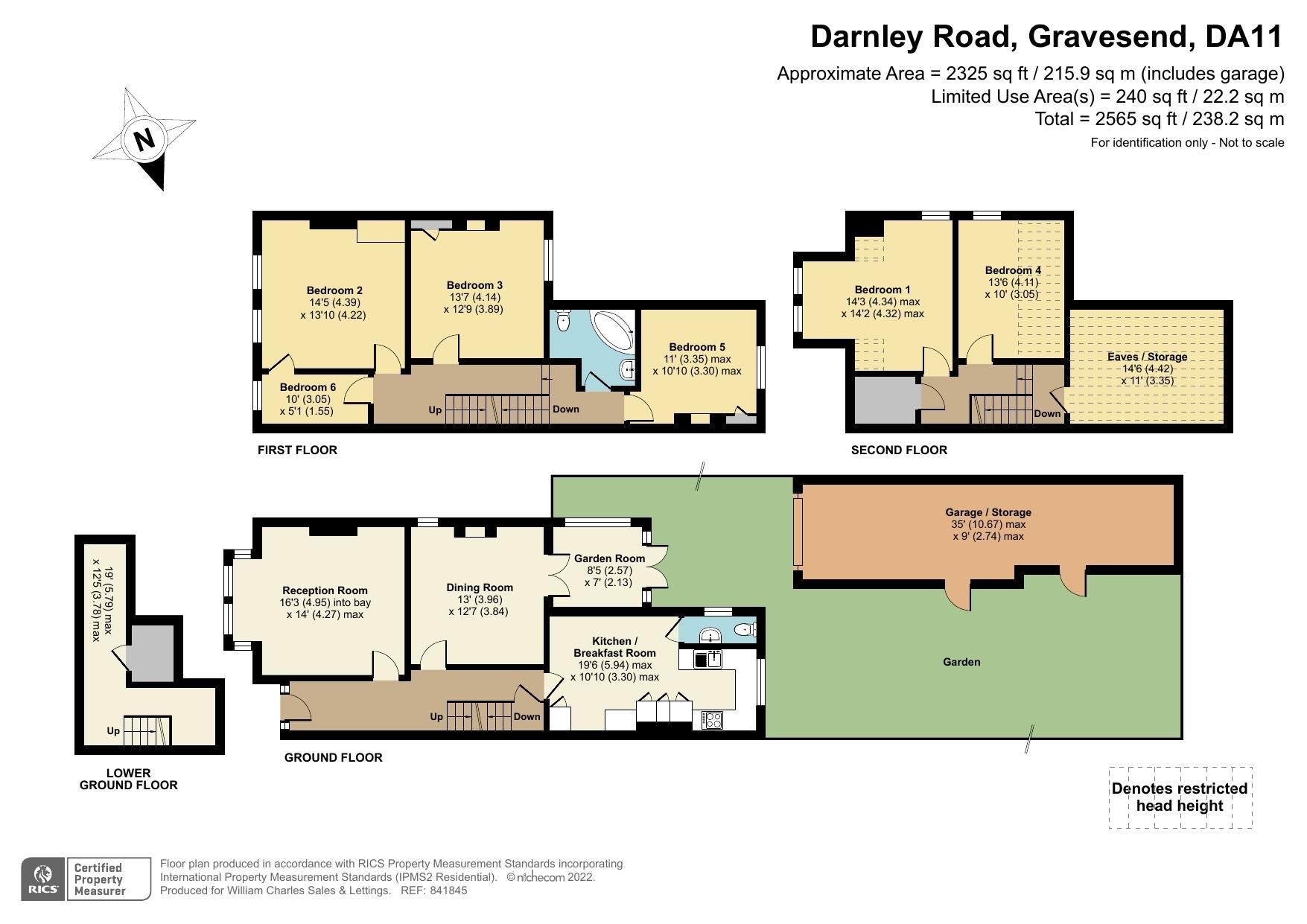 5 bed semidetached house for sale in Darnley Road, Gravesend DA11 Zoopla