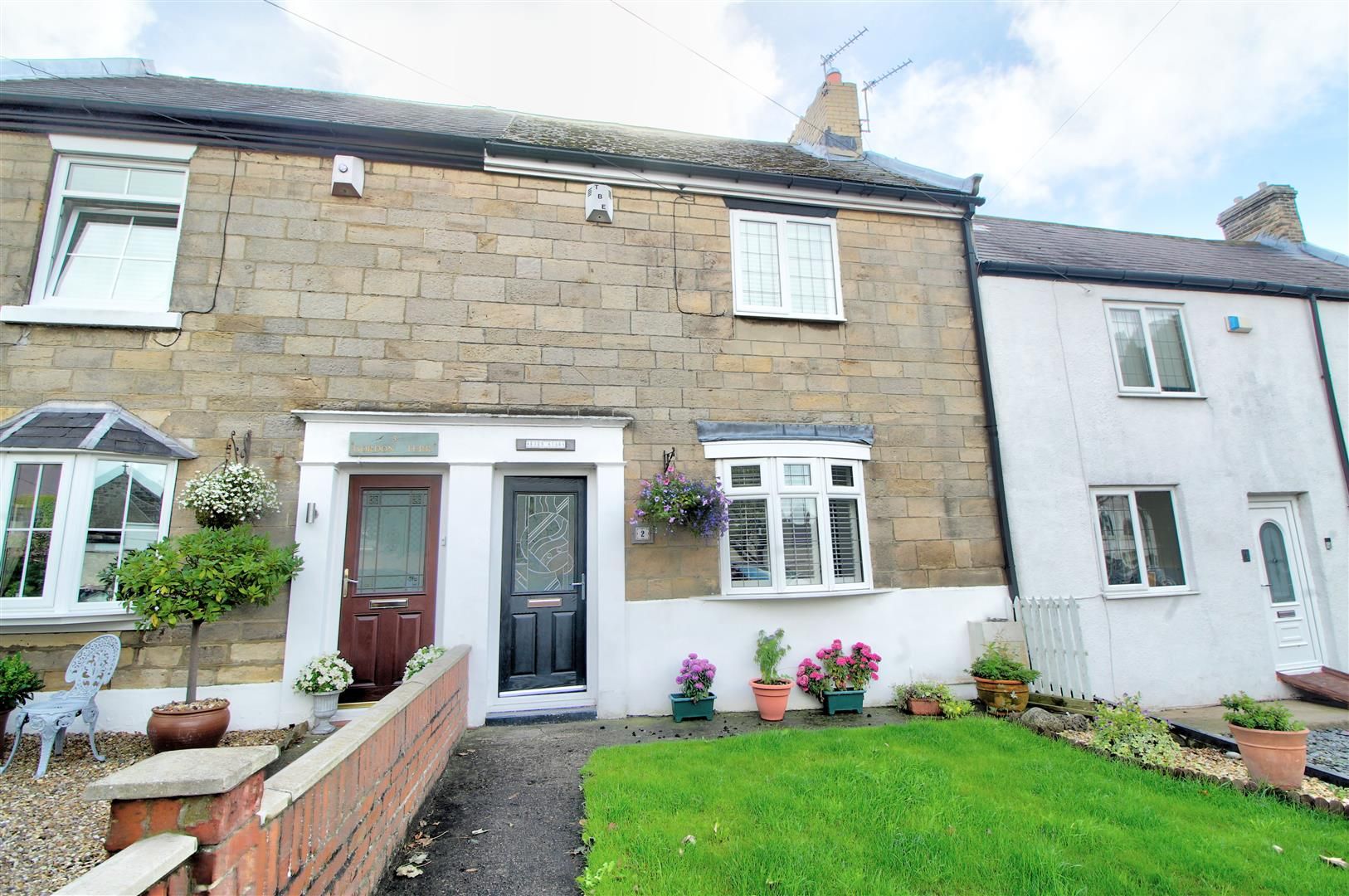 2 bed terraced house for sale in Gordon Terrace, Old Penshaw, Houghton