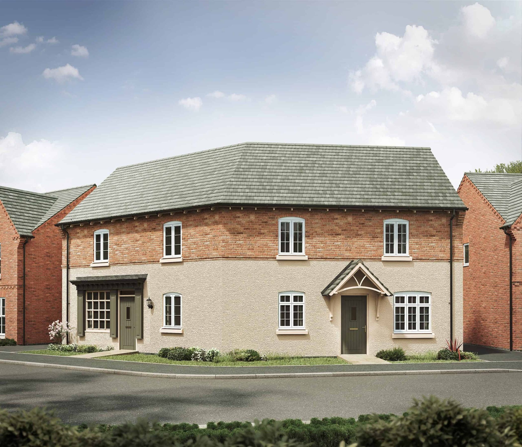 New home, 2 bed semidetached house for sale in "The Chester 4th