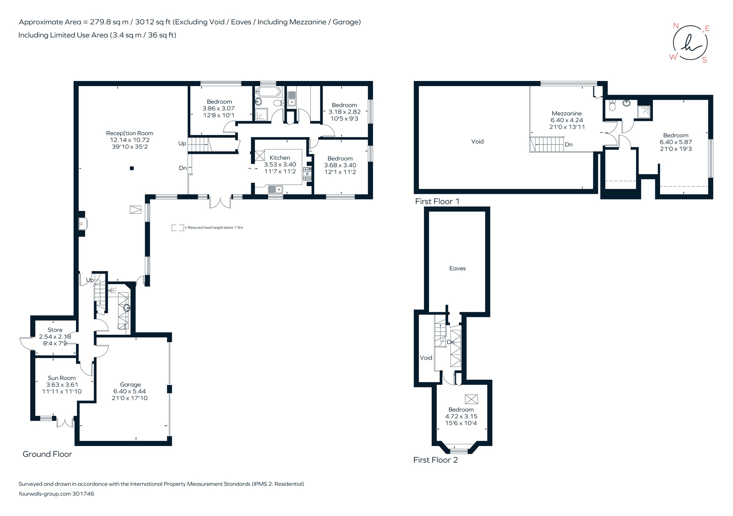 4 bed flat for sale in Clay Lane, Fishbourne, Chichester, West Sussex