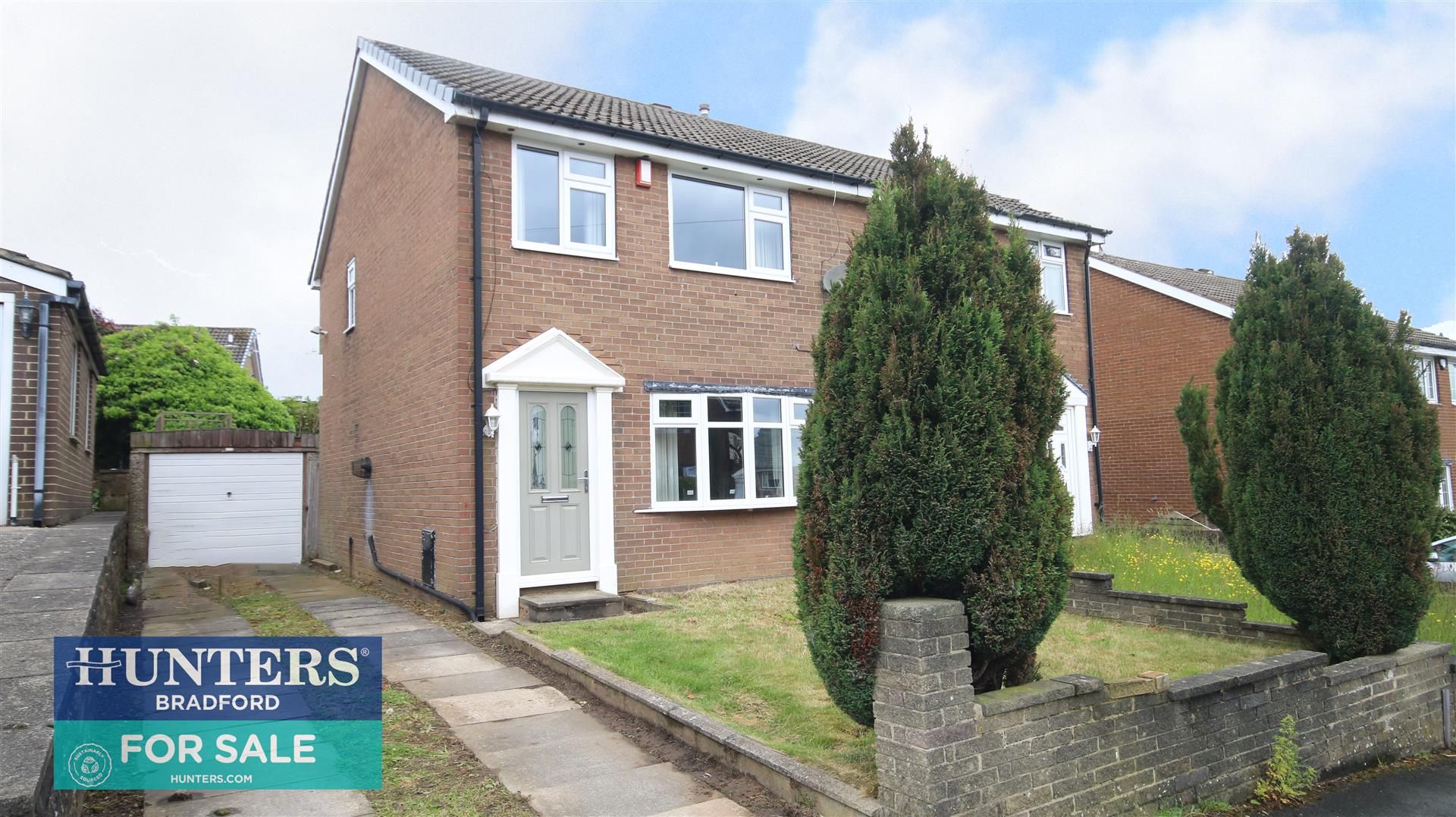 3 bed semidetached house for sale in Rudding Crescent, Bradford BD15