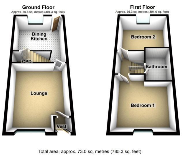 2 bed terraced house to rent in Pilsworth Road, Heywood OL10 Zoopla